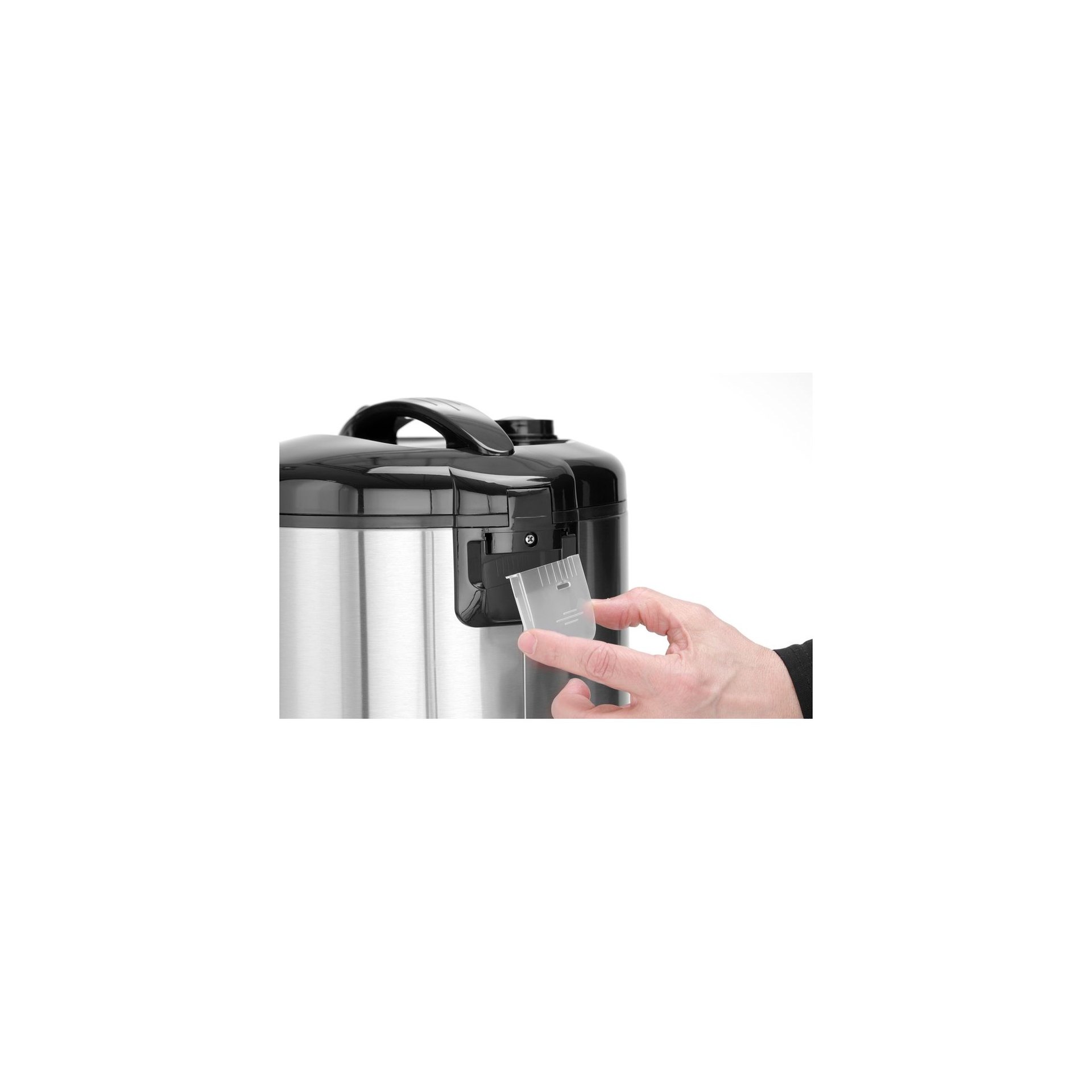 Reiskocher mit Dampfgarfunktion, Profi Line, 1,8L, 230V/700W, ⌀280x(H)285mm Reiskocher mit Dampfgarfunktion, Profi Line, 1,8L, 230V/700W, ⌀280x(H)285mm