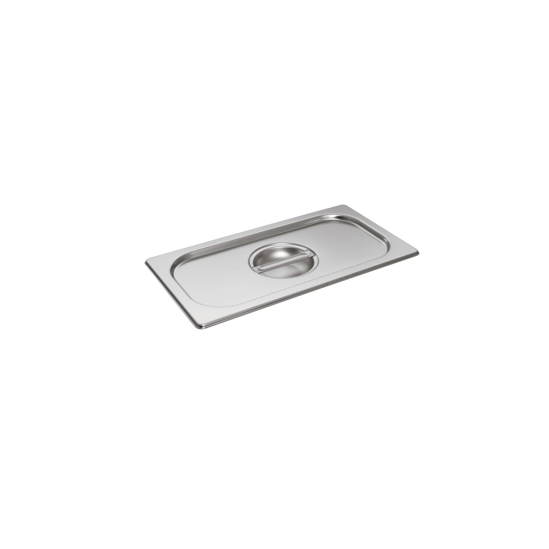 GN 1/3 Deckel, Edelstahl