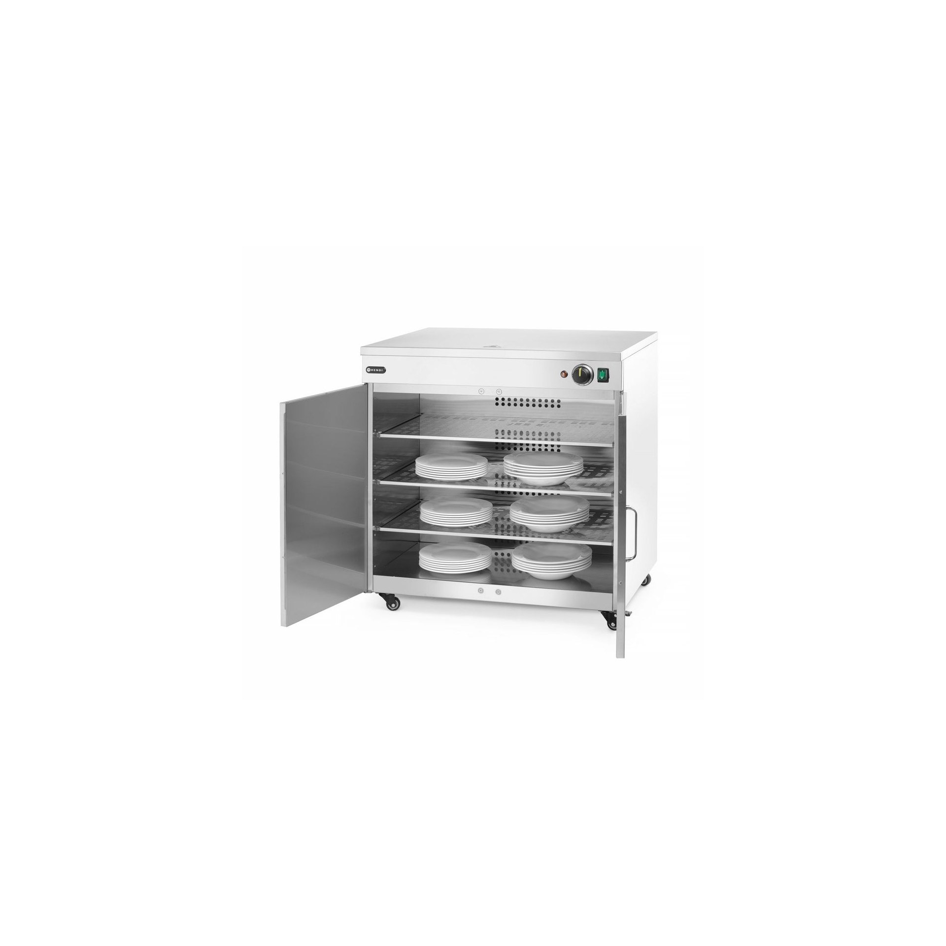 Tellerwärmer doppelt, 230V/800W, 735x589x(H)766mm