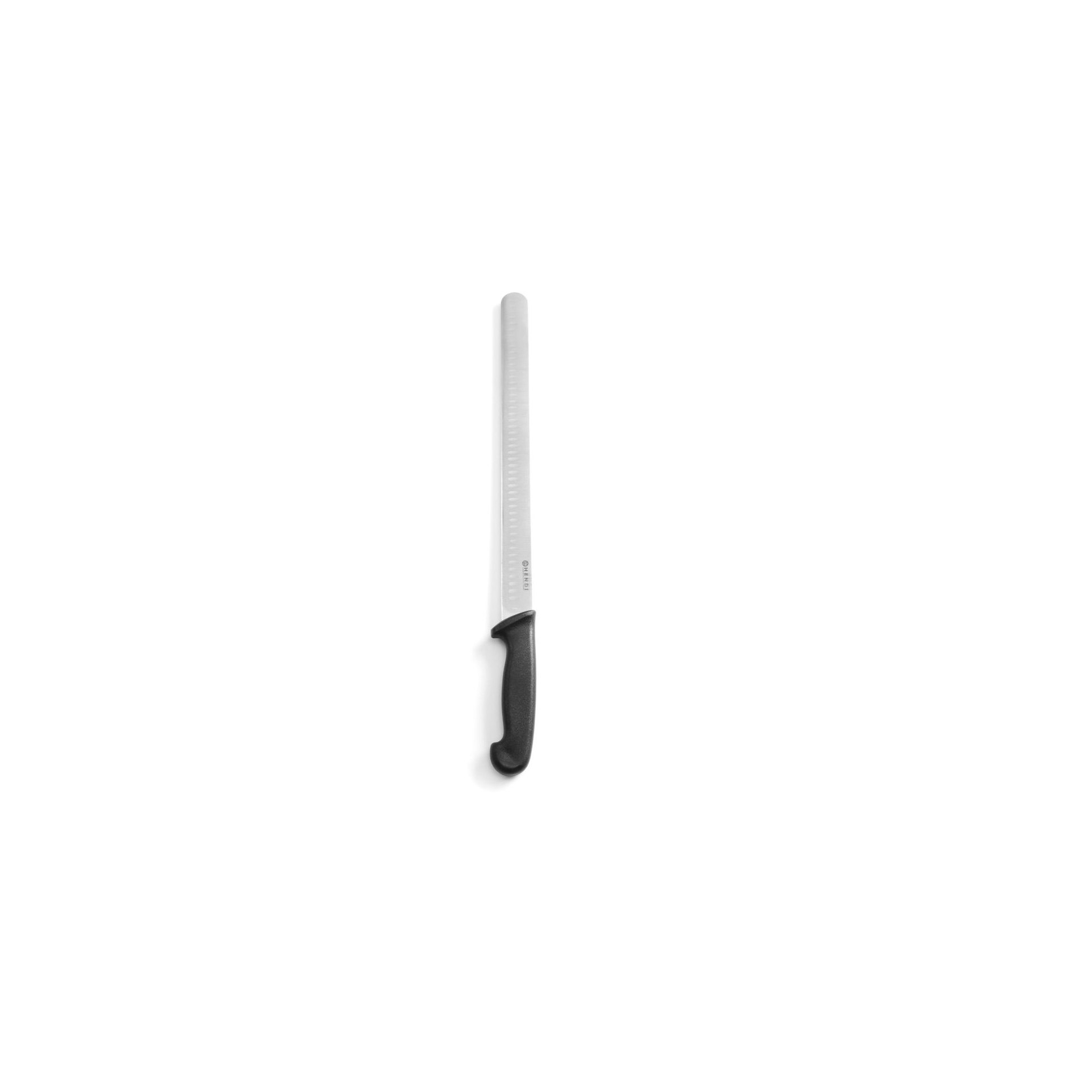 Schinken-/ Lachsmesser, Schwarz, (L)490mm