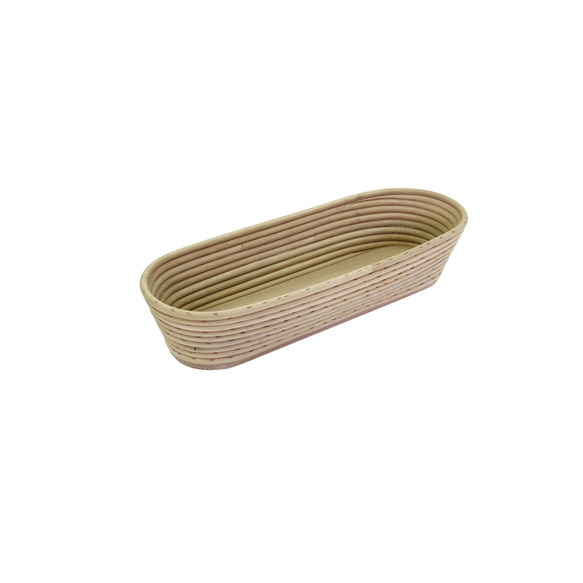 Brotform / Gärkorb lang 430 x 130 mm-Holzboden