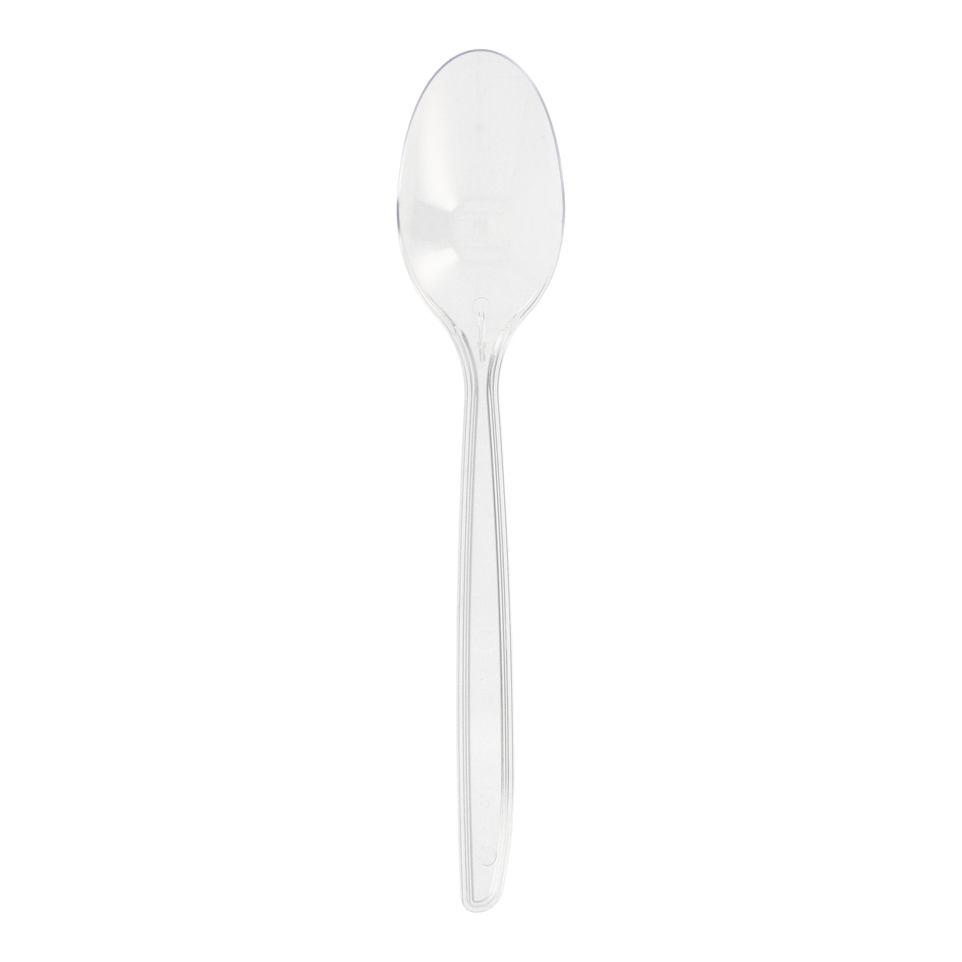 Mehrweg-Löffel 18,5 cm transparent