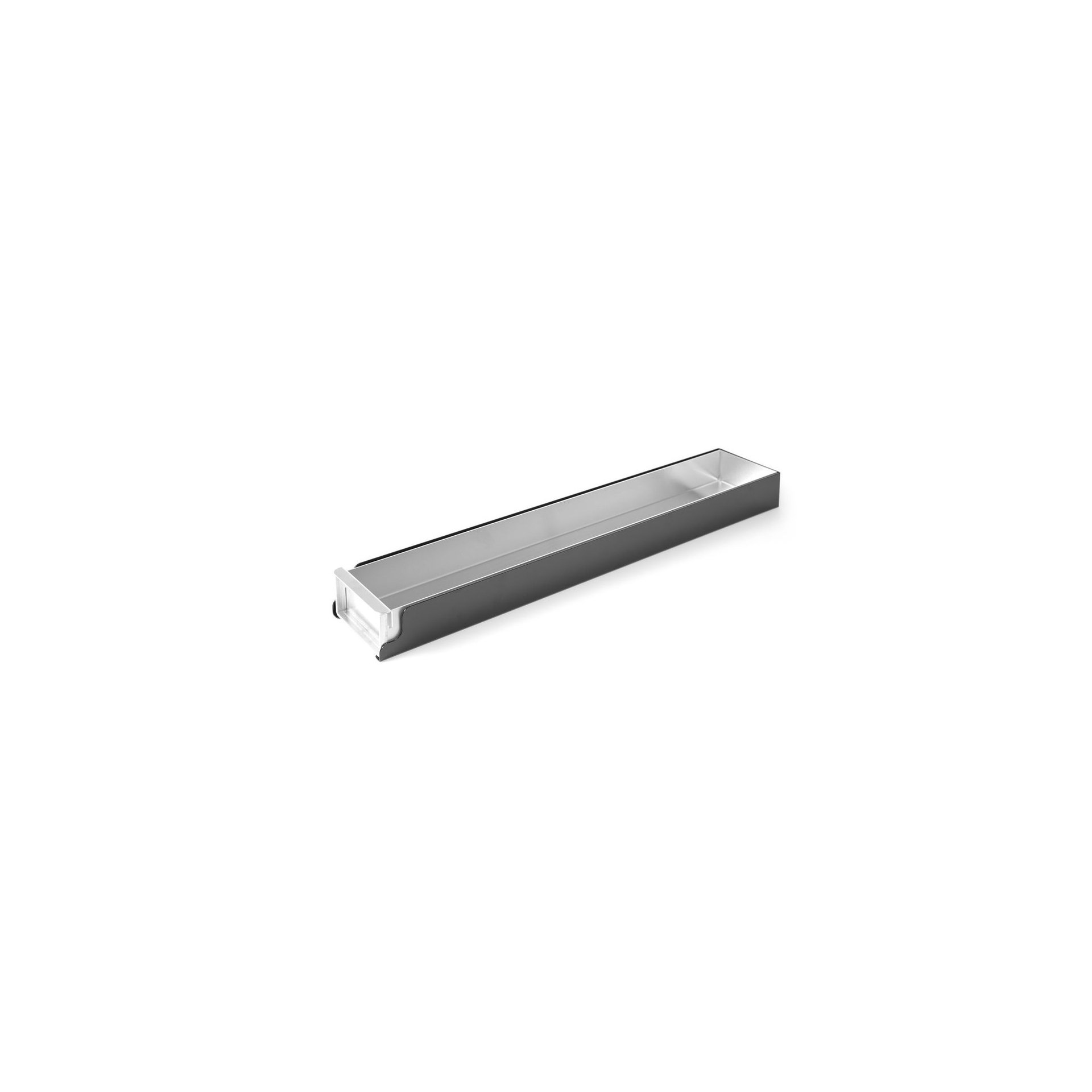 Backblech mit abnehmbarer Seitenwand, 580x100x(H)50mm
