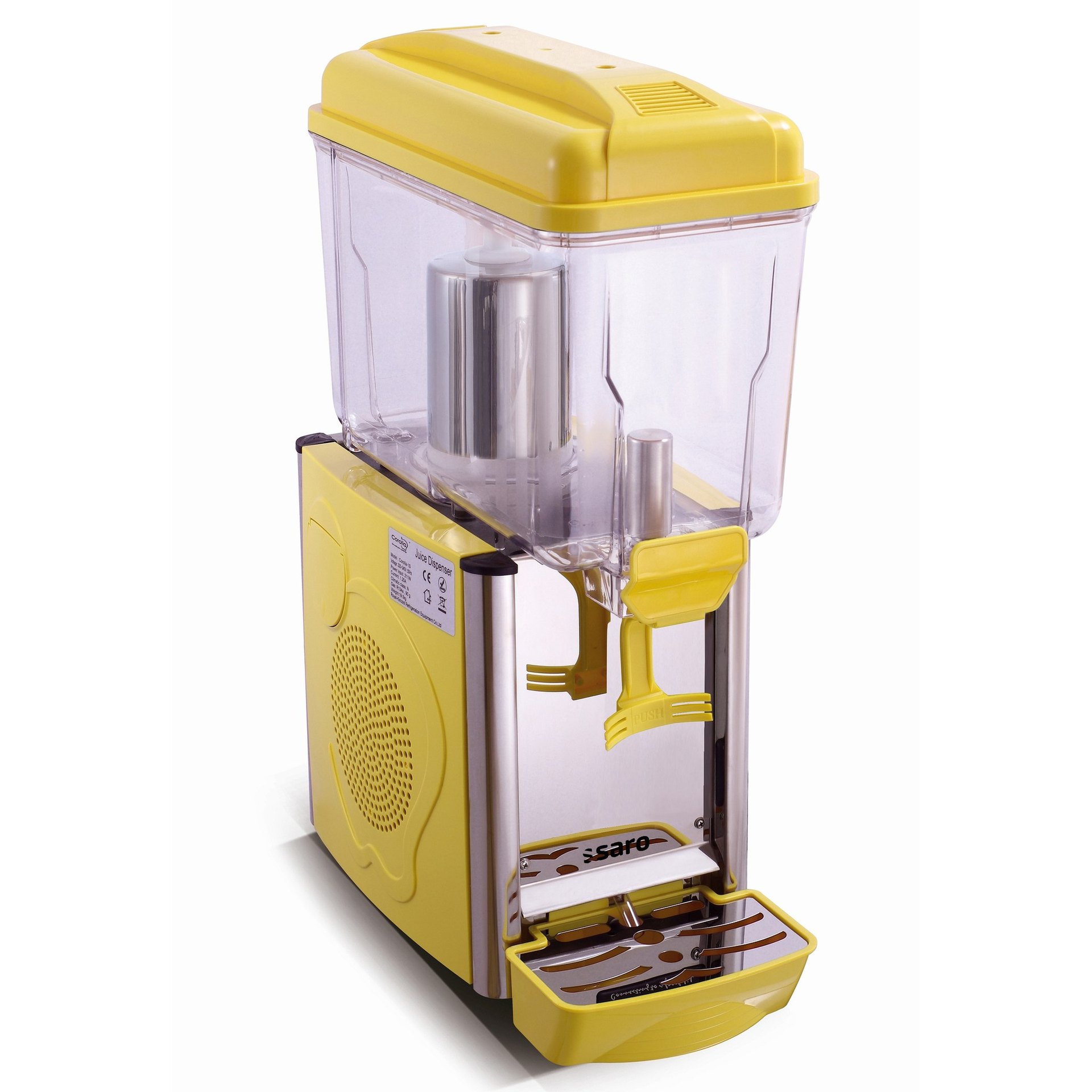 Kaltgetränke-Dispenser COROLLA1G-gelb Kaltgetränke-Dispenser COROLLA1G-gelb