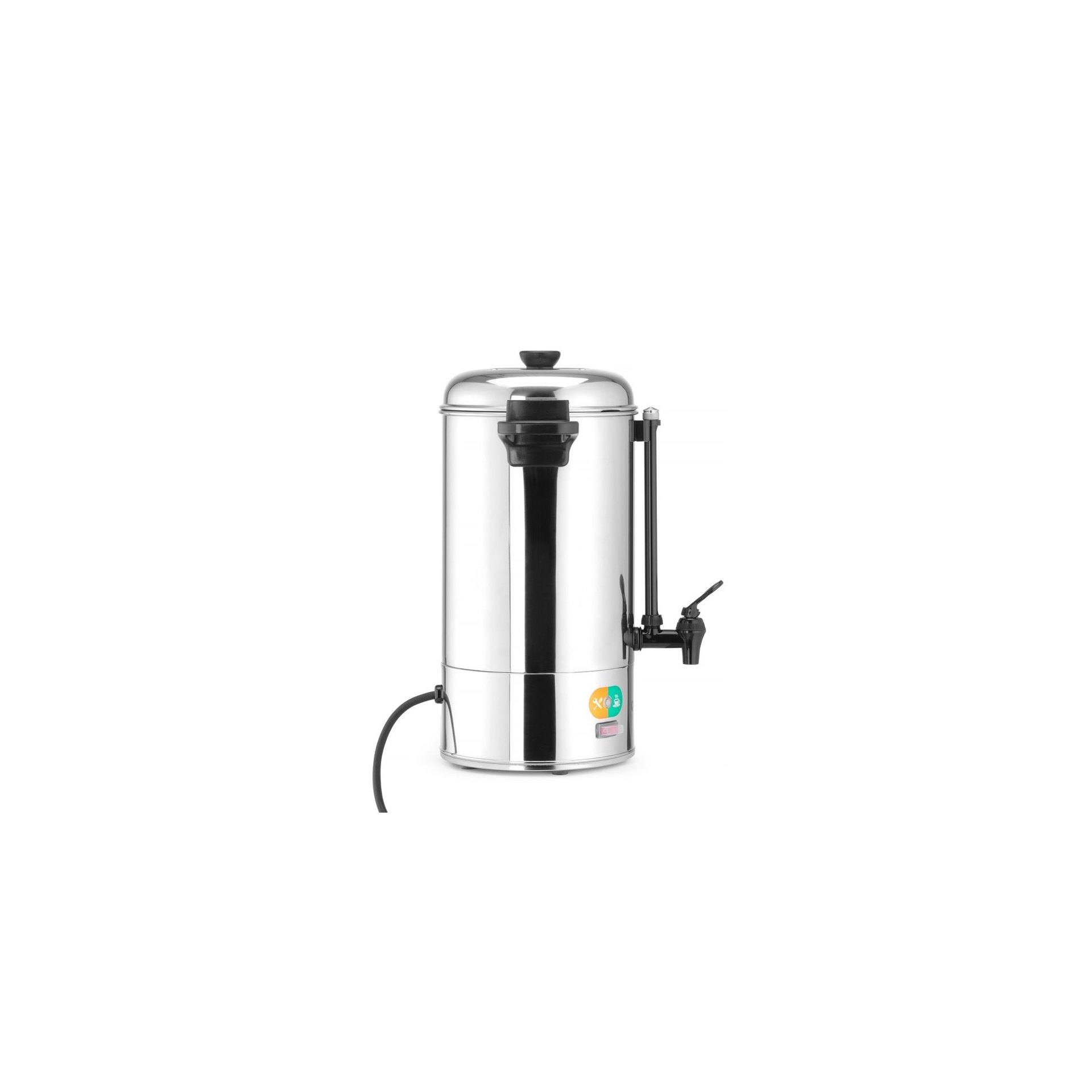 Heißgetränkespender, 9L, Silber