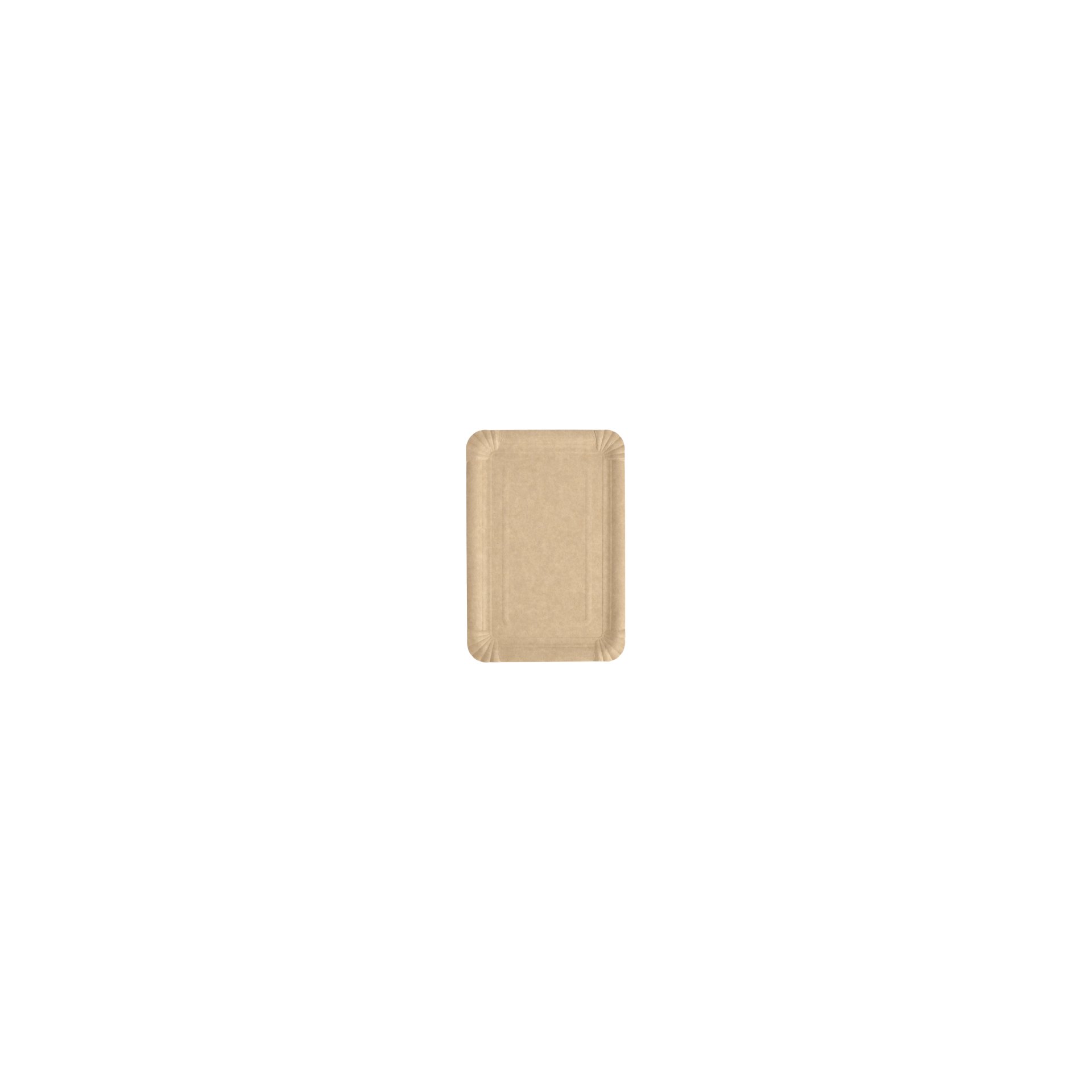 papstar-87944-teller-pappe-pure-eckig-16-5cmx23cm-braun-1 Teller, Pappe "pure" eckig 16,5 cm x 23 cm braun