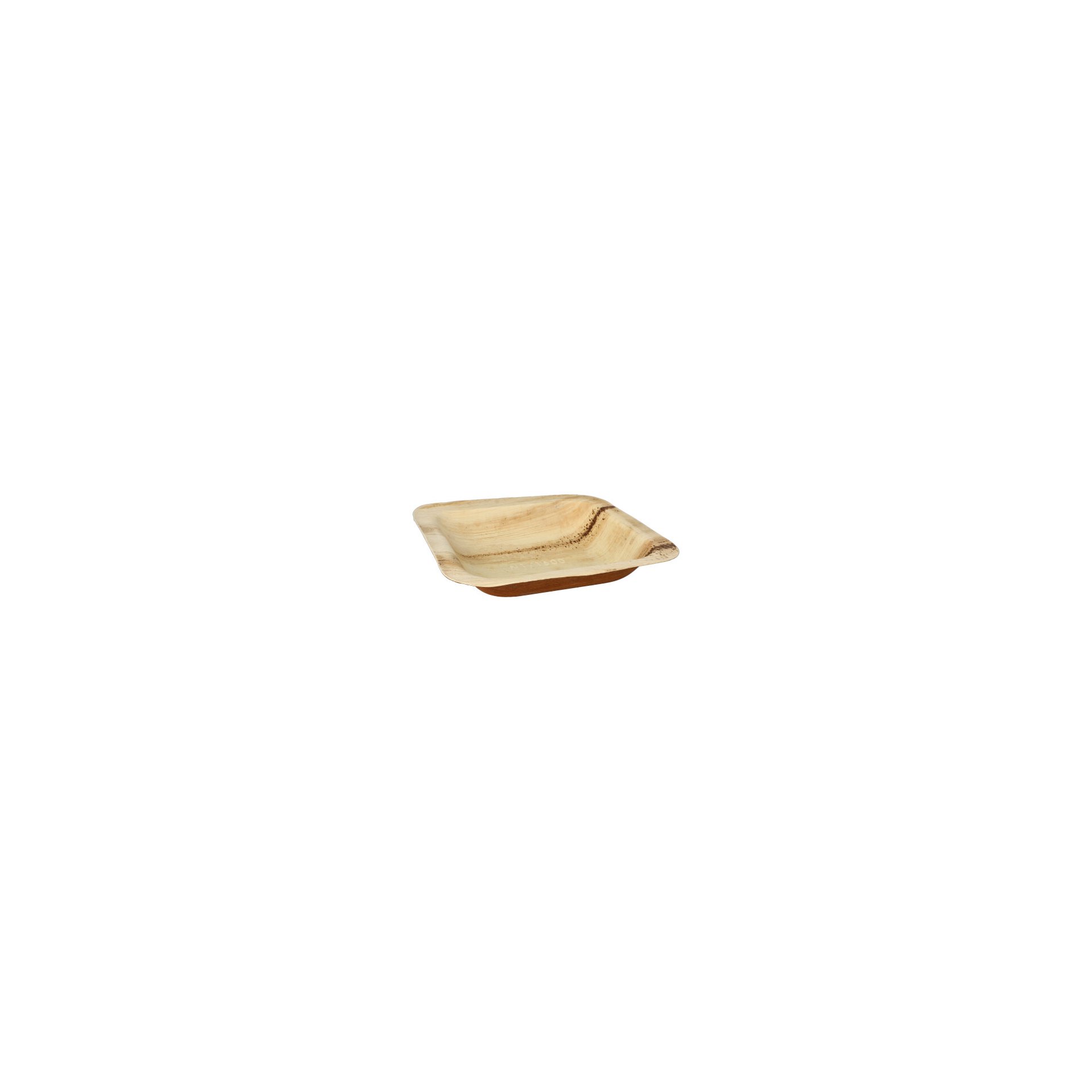 Siegelschalen Palmblatt "pure" eckig 900 ml 4 cm x 25 cm x 26 cm ungeteilt