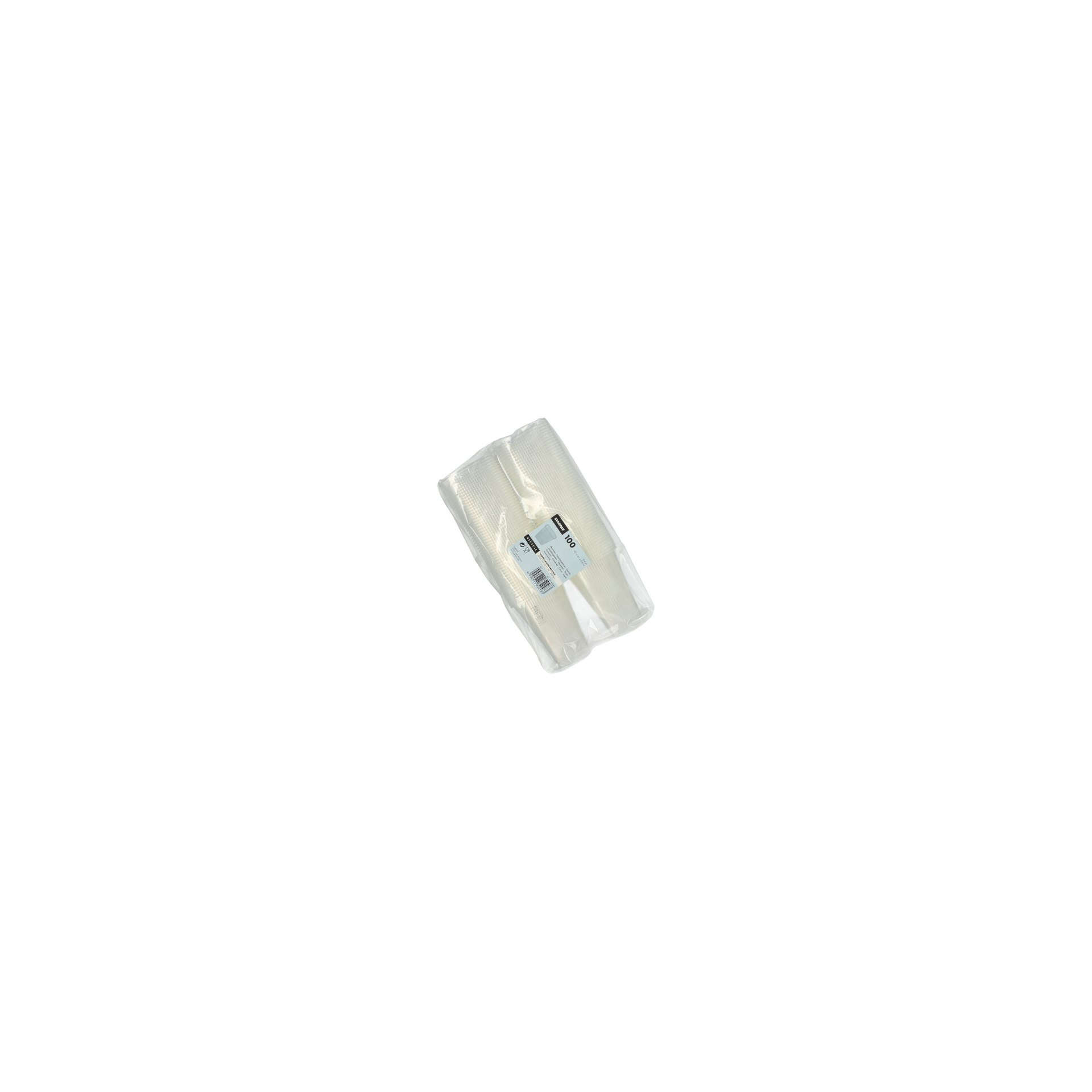 Verpackungsbecher, PP eckig 500 ml 10,1 cm x 8,1 cm x 10,8 cm transparent