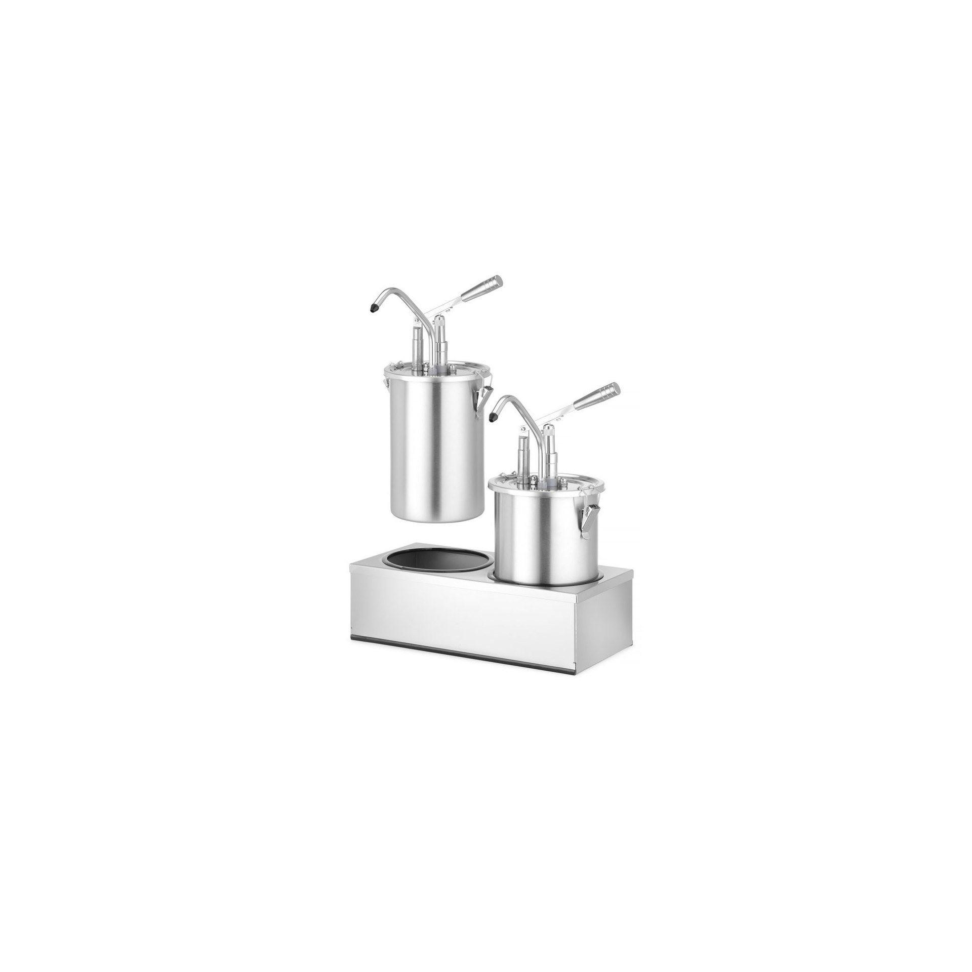 Saucenspender, Edelstahl, Zweier-Set, 9L, 400x200x(H)440mm