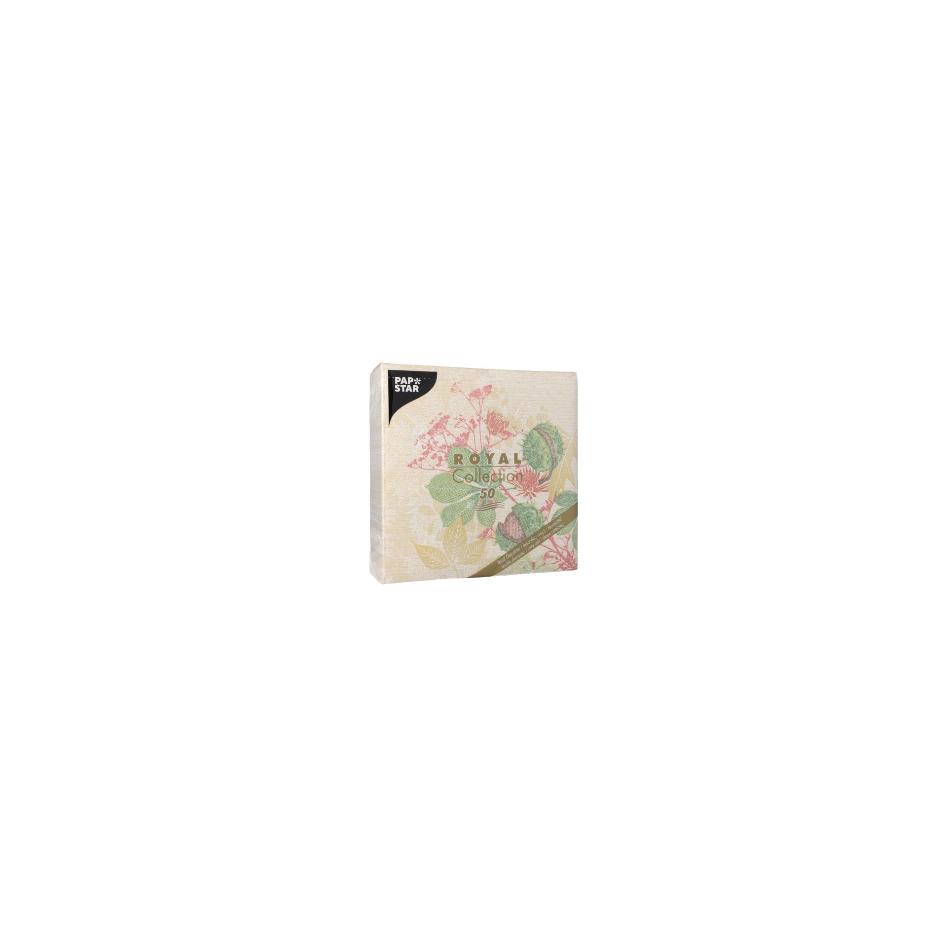 Servietten "ROYAL Collection" 1/4-Falz 40 cm x 40 cm "Autumn Leaves"
