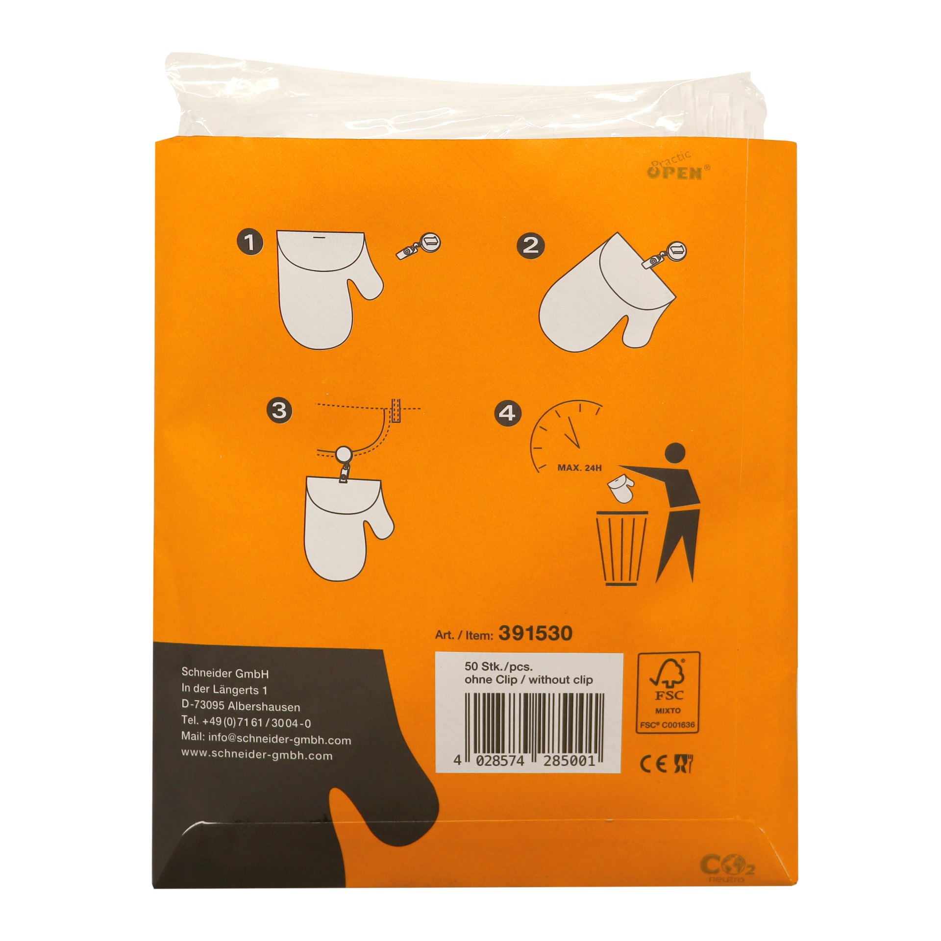 ZIP-Hygiene Handschuh LDPE