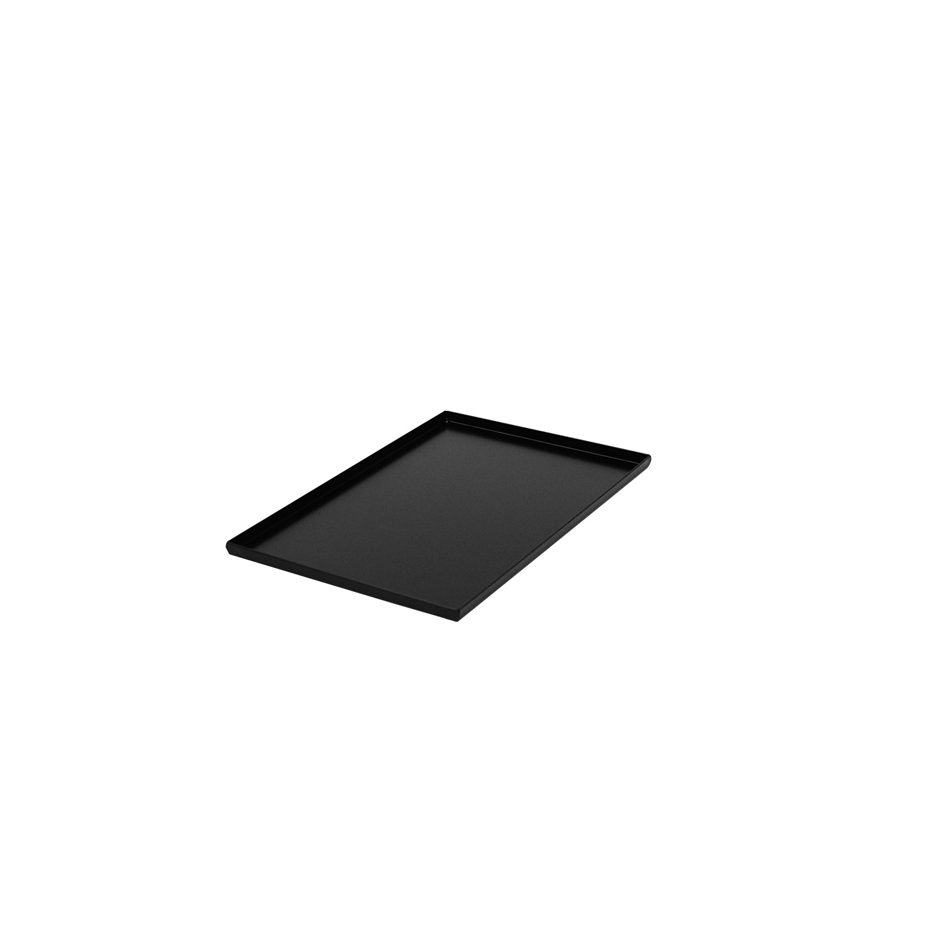 Ausstell-/Thekenblech "SCHWARZ" 300 x 200 mm