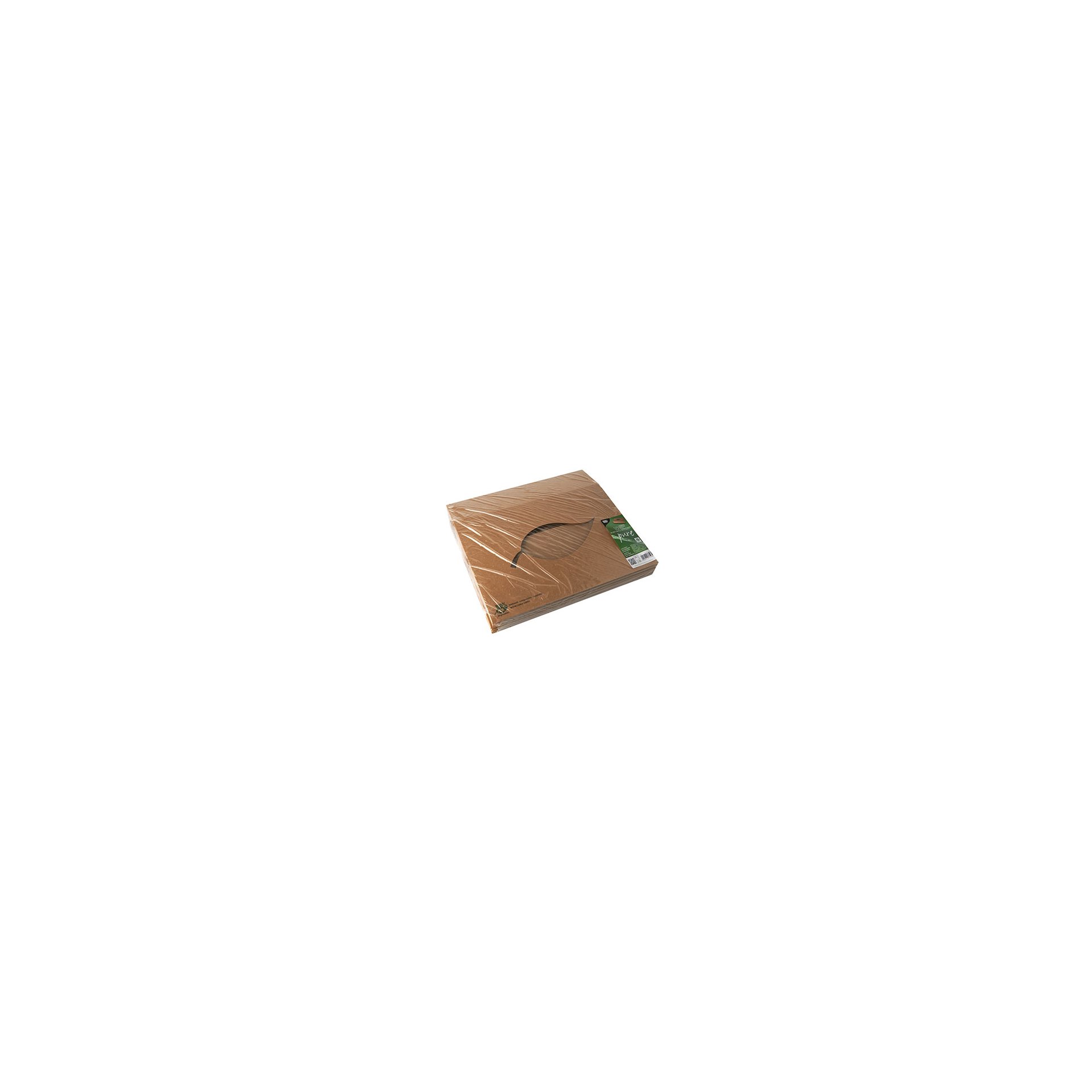 Transport- und Catering-Kartons, Pappe "pure" 8 cm x 35,7 cm x 24,7 cm braun "100% Fair"