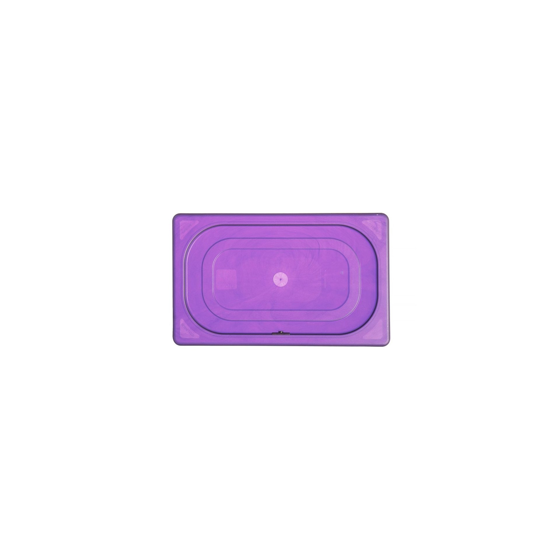 Gastronorm-Deckel violett, GN 1/4, Violett, 265x162mm