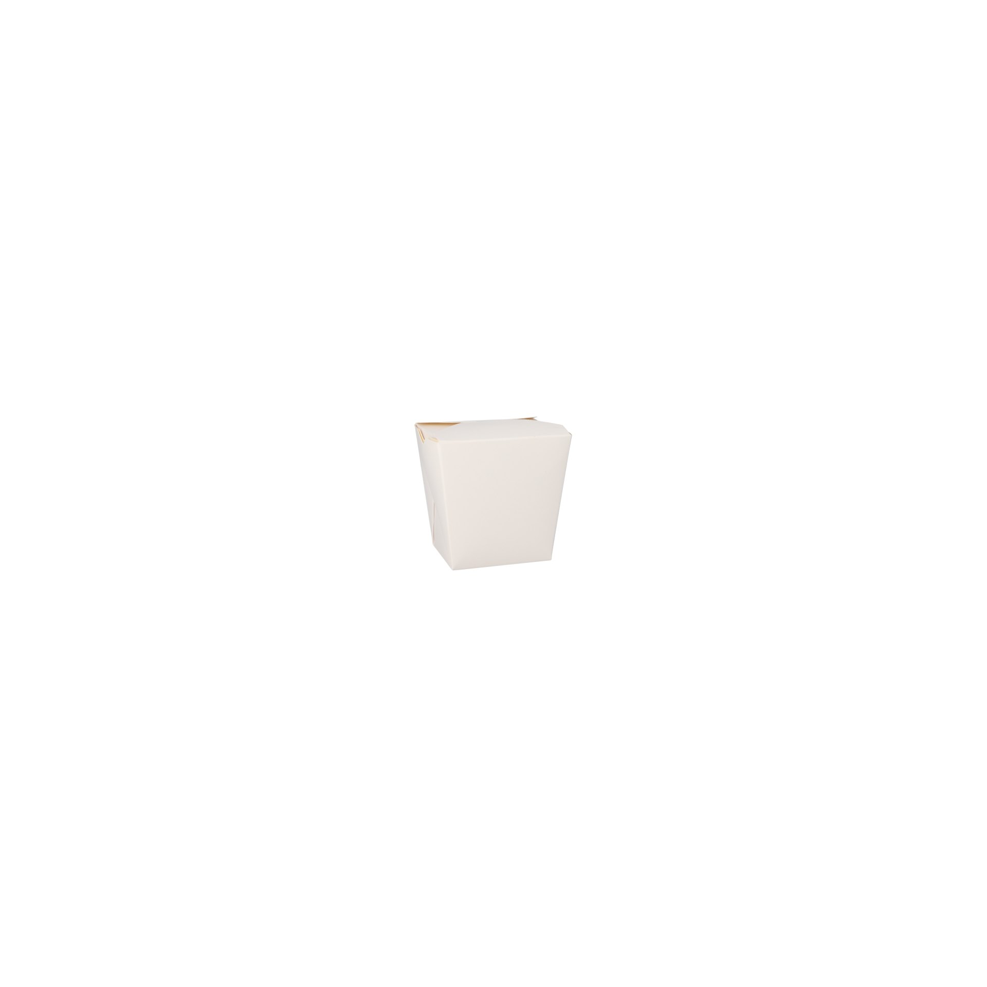 Snackboxen "ASIA" eckig 770 ml 10,3 cm x 8 cm x 6,6 cm weiss