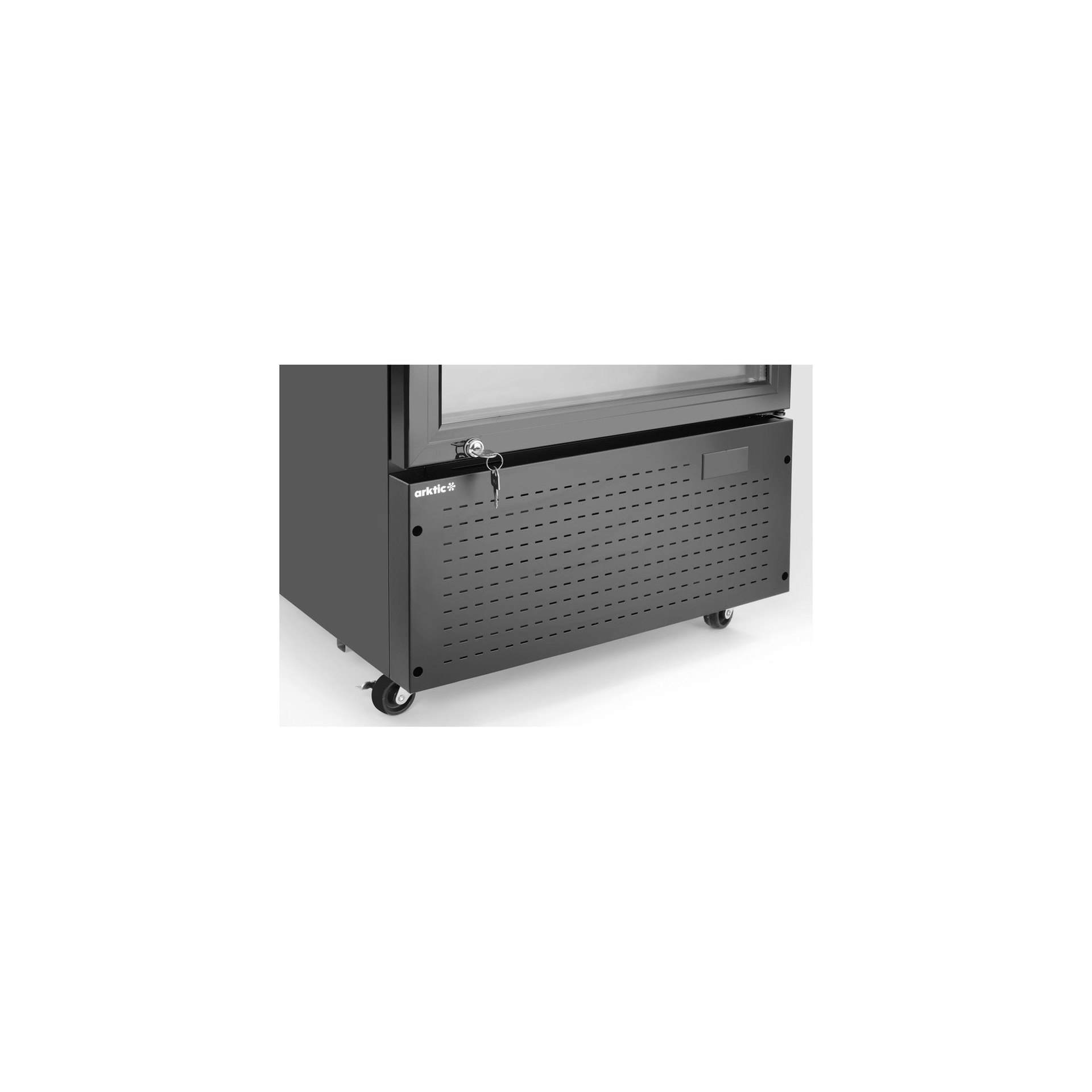 Kühlschrank 254L, Schwarz
