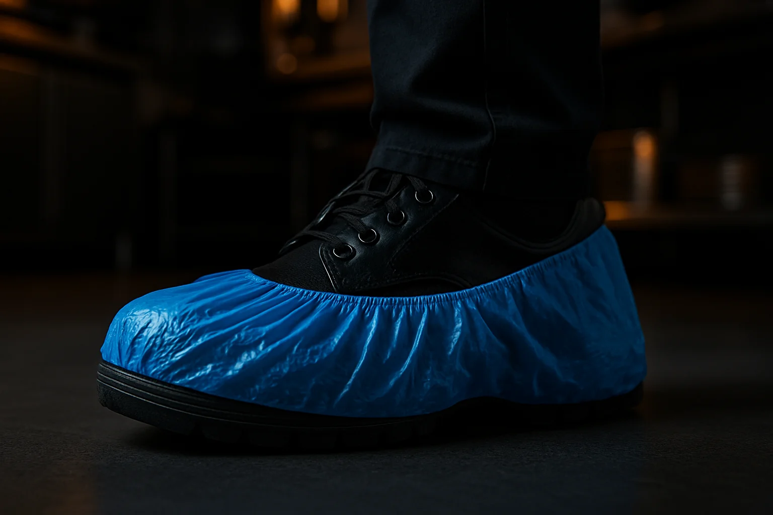 Überziehschuhe für hygienischen Schuhschutz im Gastronomiebetrieb