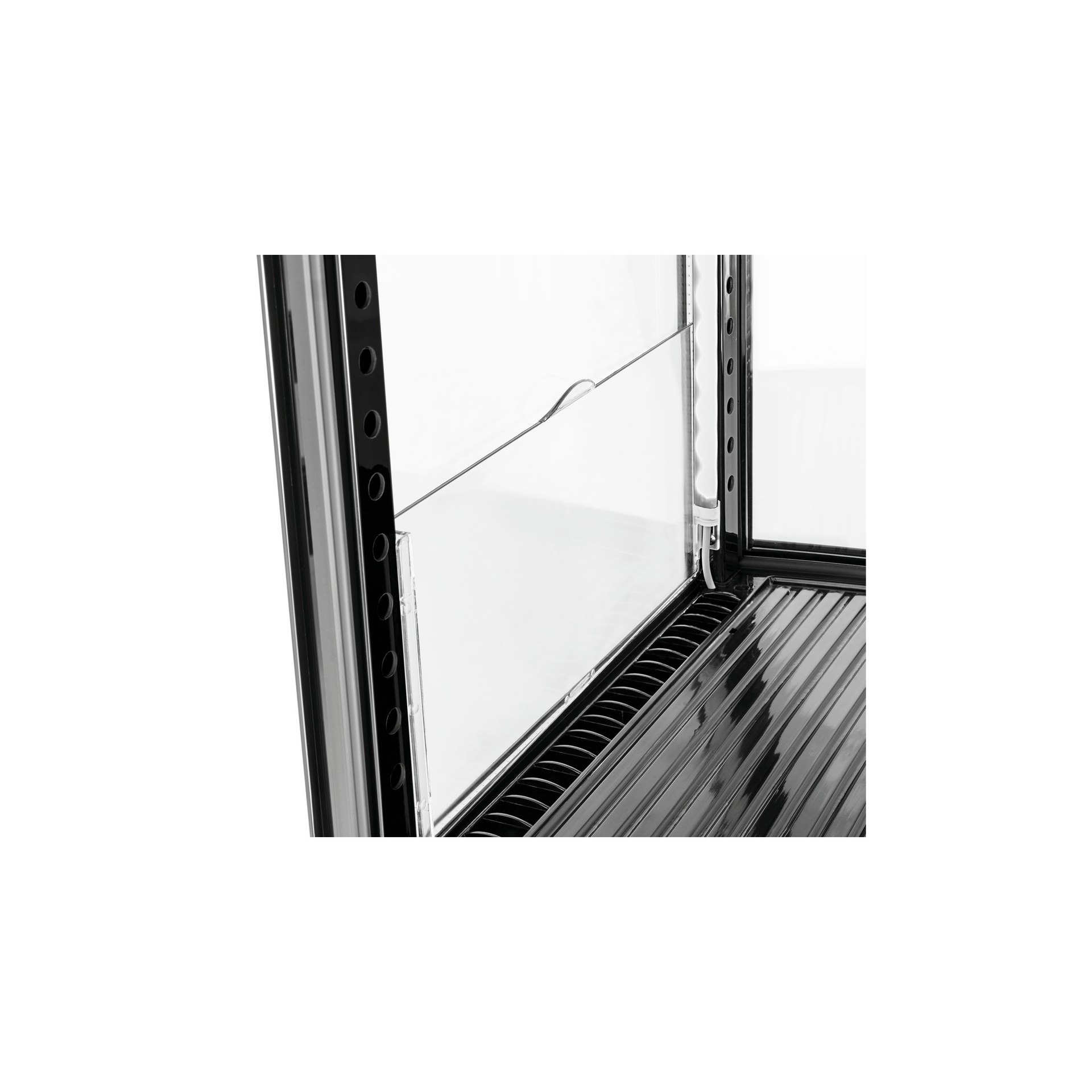 Mini-Kühlvitrine 64L2T schwarz Mini-Kühlvitrine 98L2T schwarz