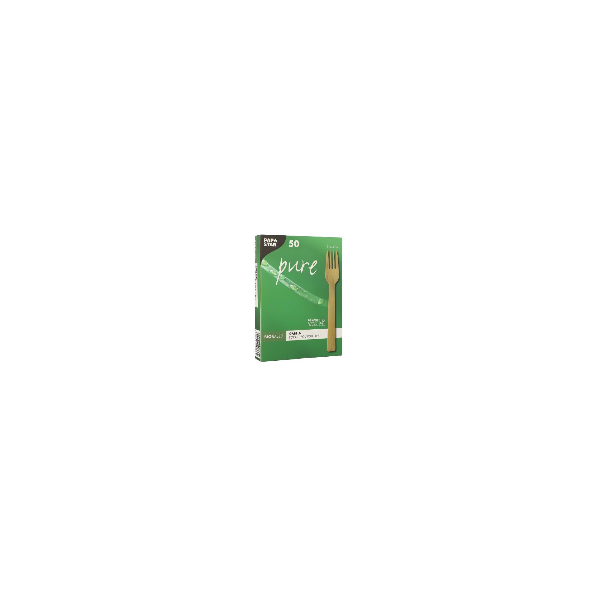 Gabeln, aus Bambus "pure" 16,5 cm