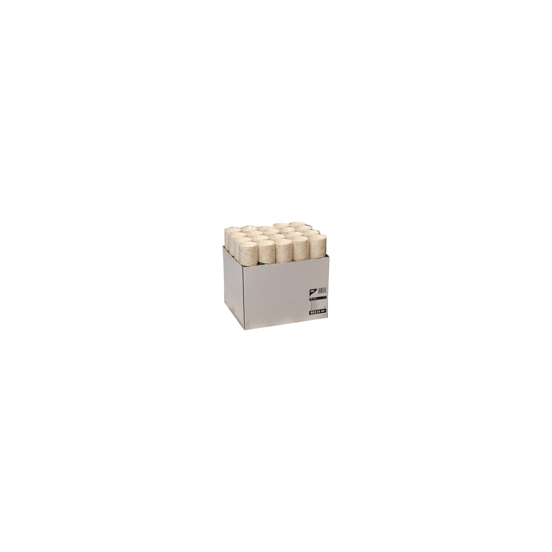 Trinkbecher, Pappe "pure" 0,2 l Ø 8 cm · 9,2 cm "ZERO" Trinkbecher, Pappe "pure" 0,2 l Ø 8 cm · 9,2 cm "ZERO"