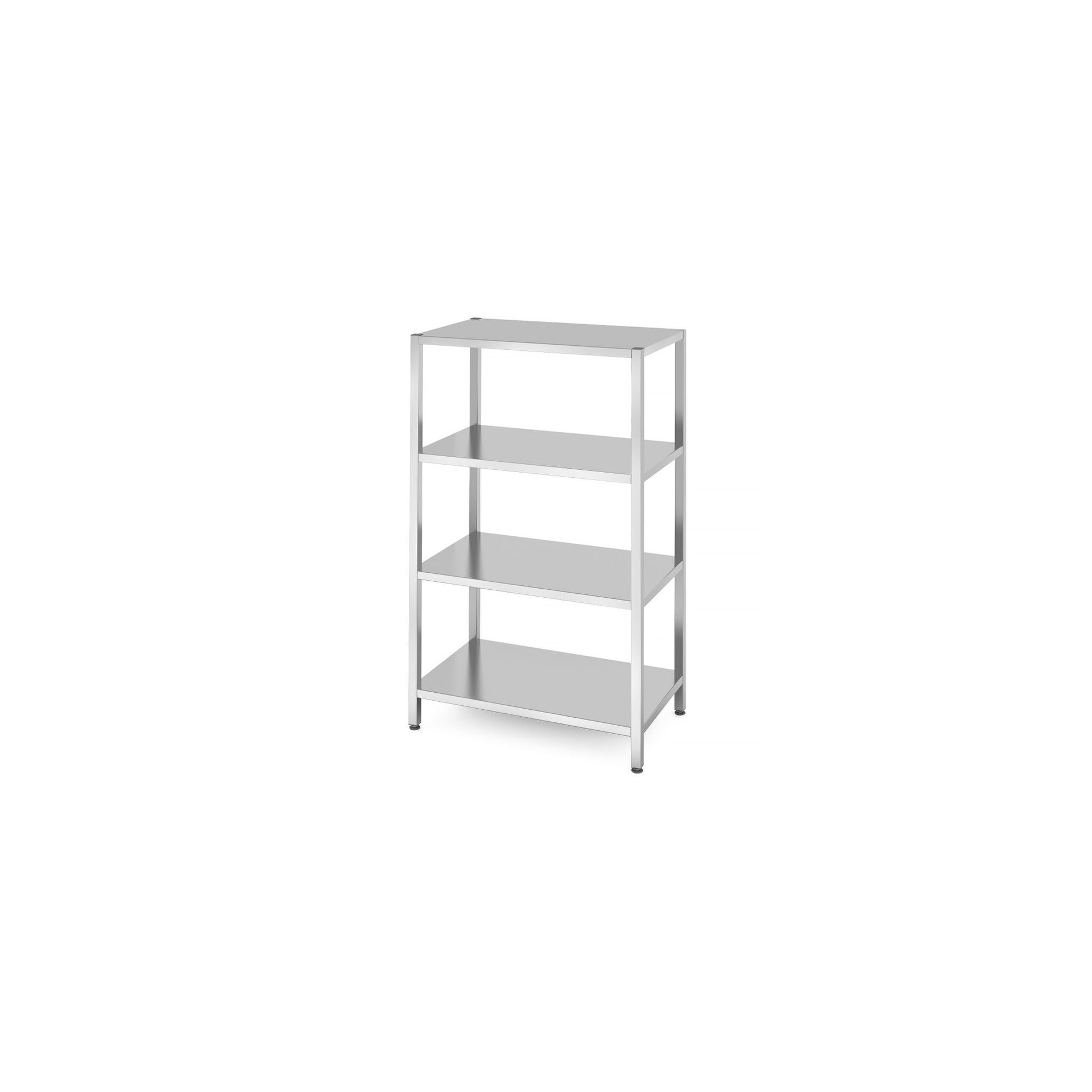 Lagerregal mit 4 Regalen – verschraubt, Kitchen Line, 1000x600x(H)1800mm