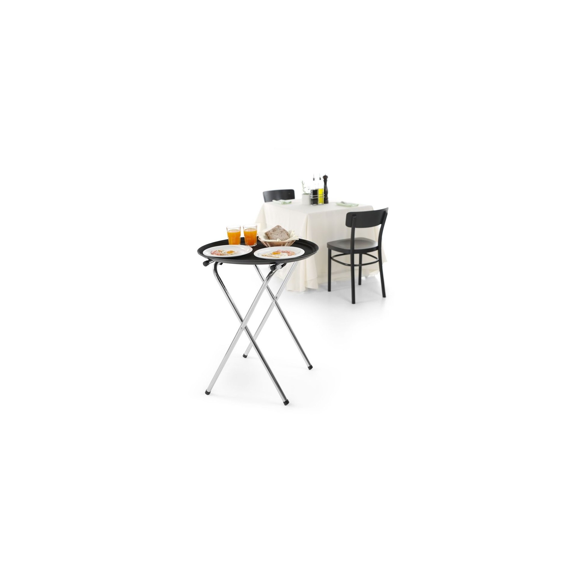 Serviertablett, oval XL, 735x600mm
