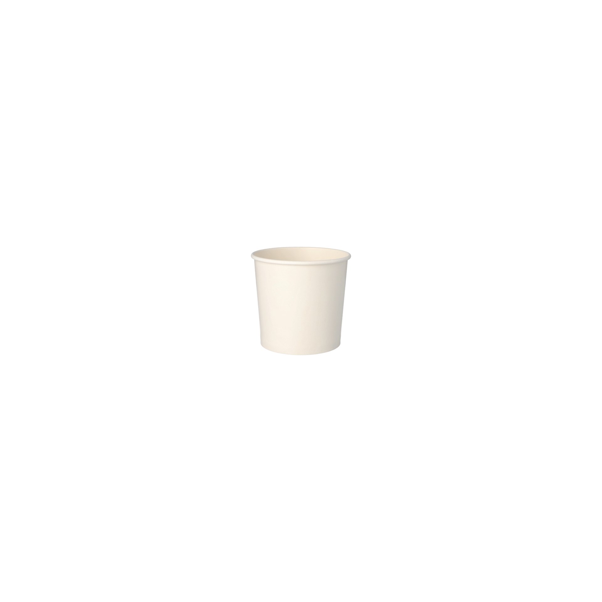 Suppenbecher, Pappe "To Go" rund 770 ml Ø 11,8 cm · 10,5 cm weiss
