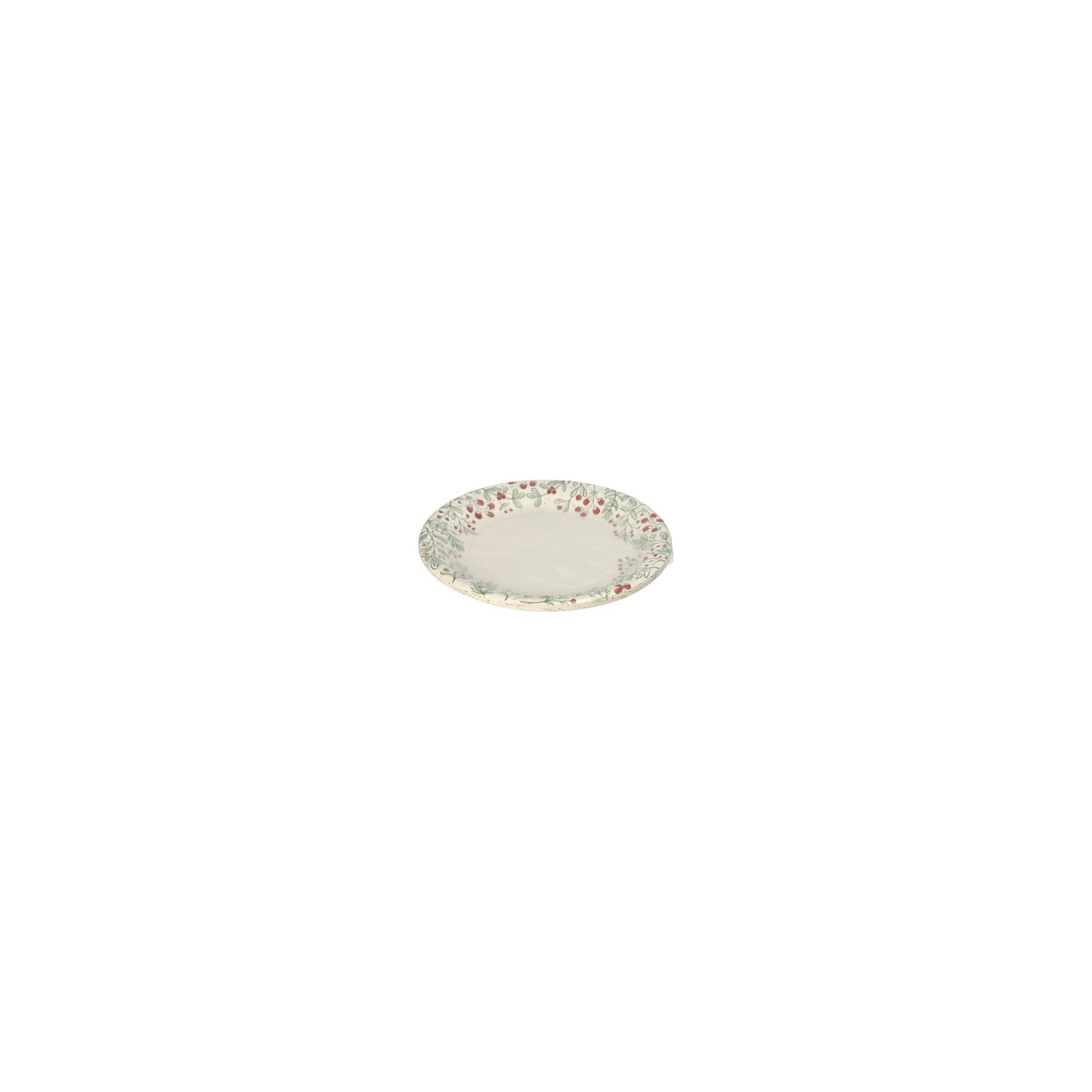 Teller, Pappe rund Ø 23 cm "Berries" Teller, Pappe rund Ø 23 cm "Berries"