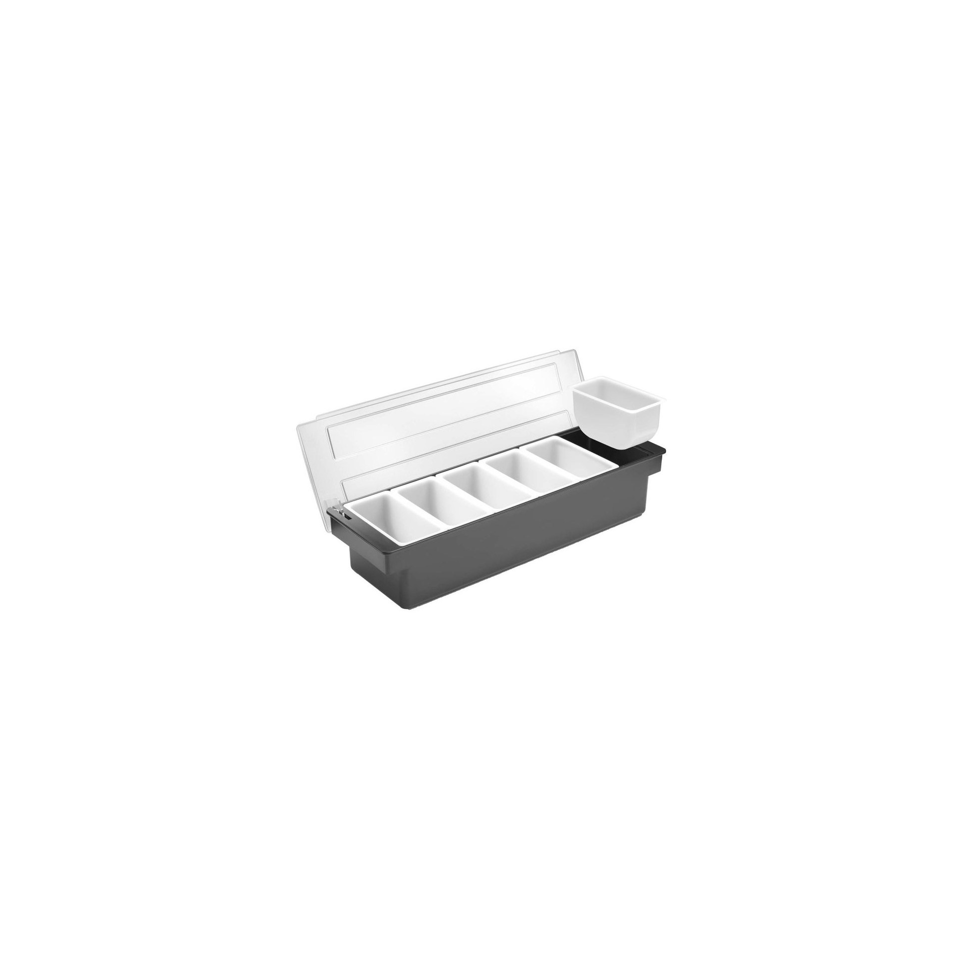 Zutatenbehälter – 6 Fächer, BarUp, 480x150x(H)100mm