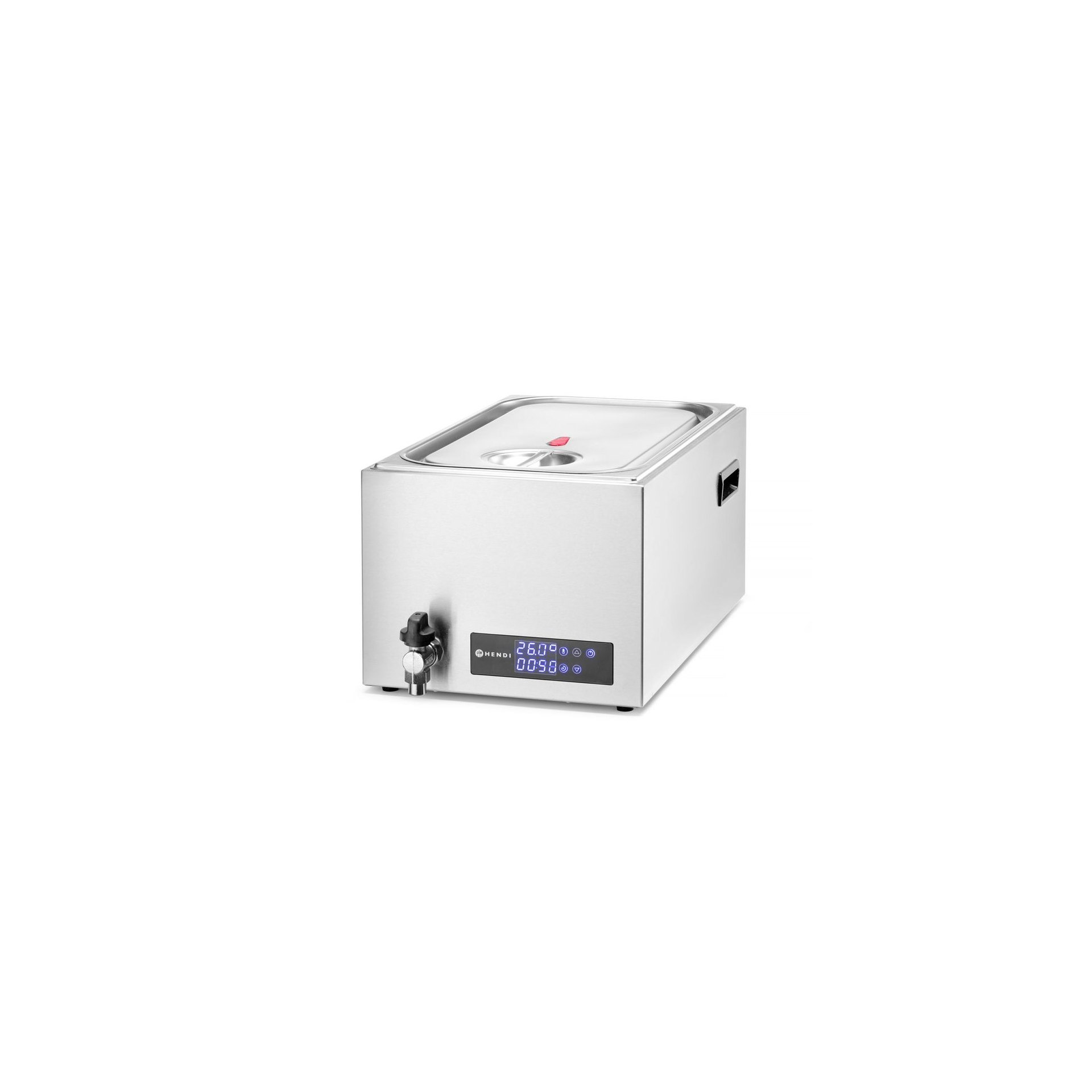 Sous-Vide-Gerät GN 1/1, 20L, 230V/600W, 350x680x(H)275mm Sous-Vide-Gerät GN 1/1, 20L, 230V/600W, 350x680x(H)275mm