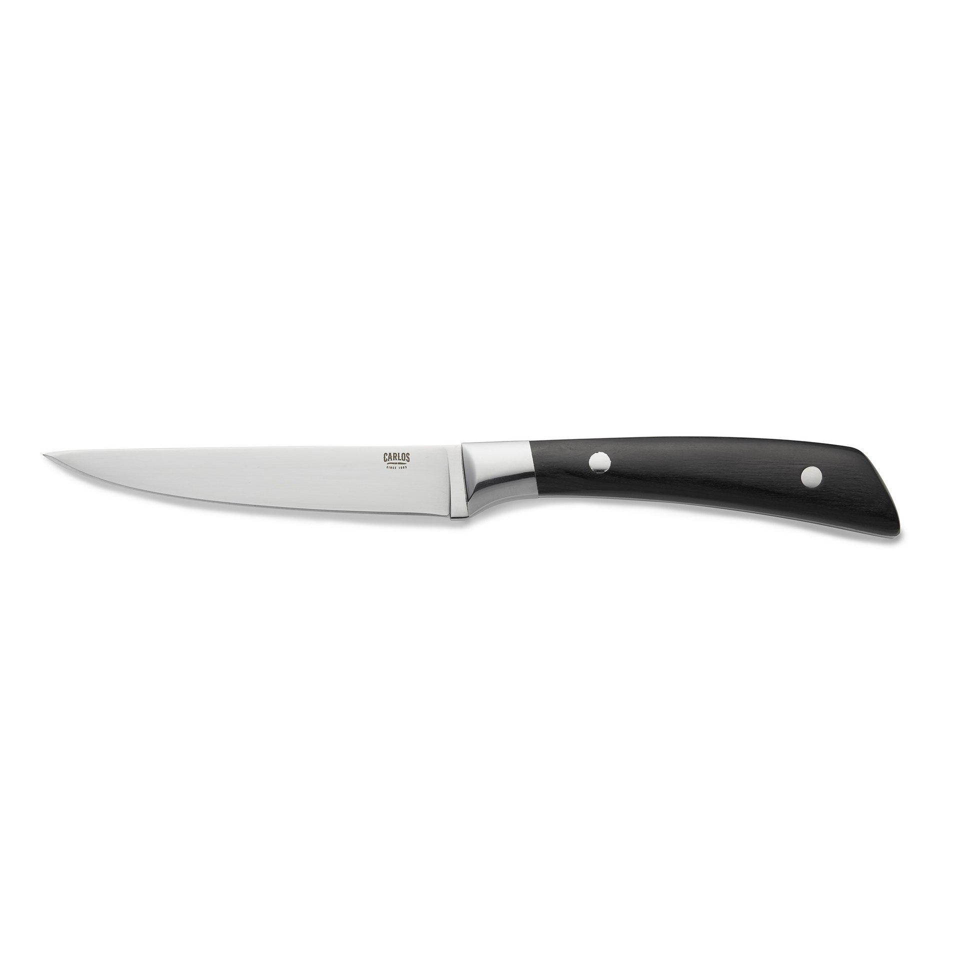 Steakmesser Set CARLOS, mit schwarzem Pakkaholzgriff, 24 cm Steakmesser Set CARLOS, mit schwarzem Pakkaholzgriff, 24 cm