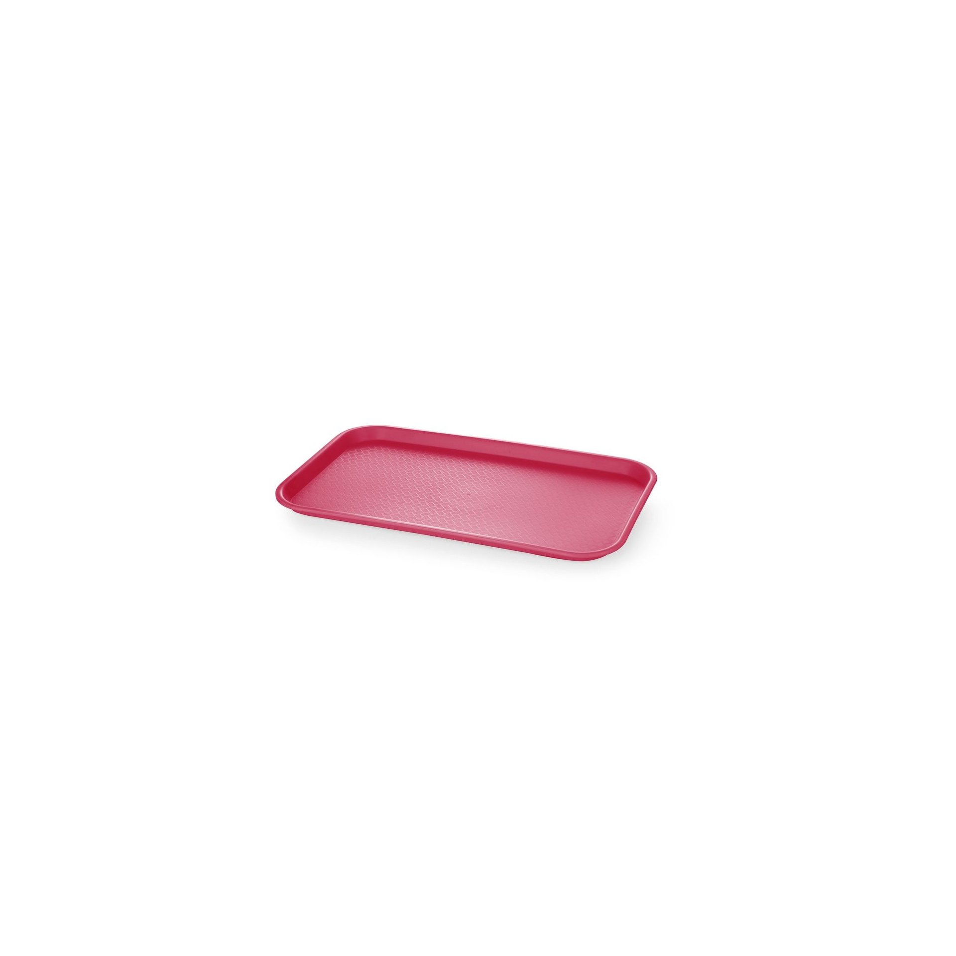 Fast-Food-Tablett GN 1/1 Polypropylen, AmerBox, GN 1/1, Rot, 530x325x(H)20mm