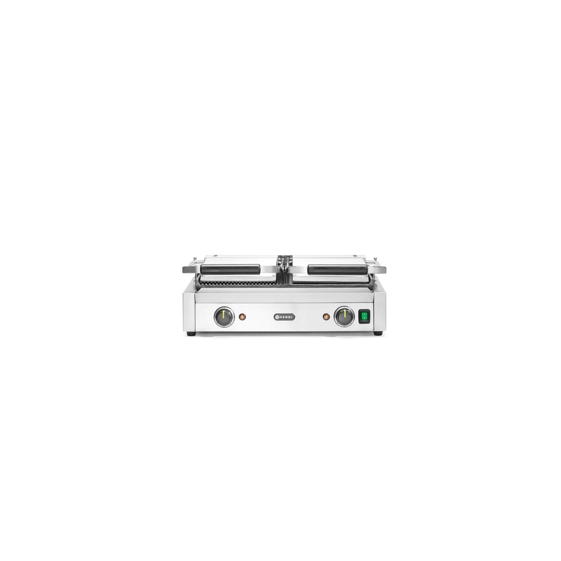Kontaktgrill - Doppelversion, halb glatt, halb gerillt, 230V/3600W, 570x375x(H)216mm Kontaktgrill - Doppelversion, halb glatt, halb gerillt, 230V/3600W, 570x375x(H)216mm