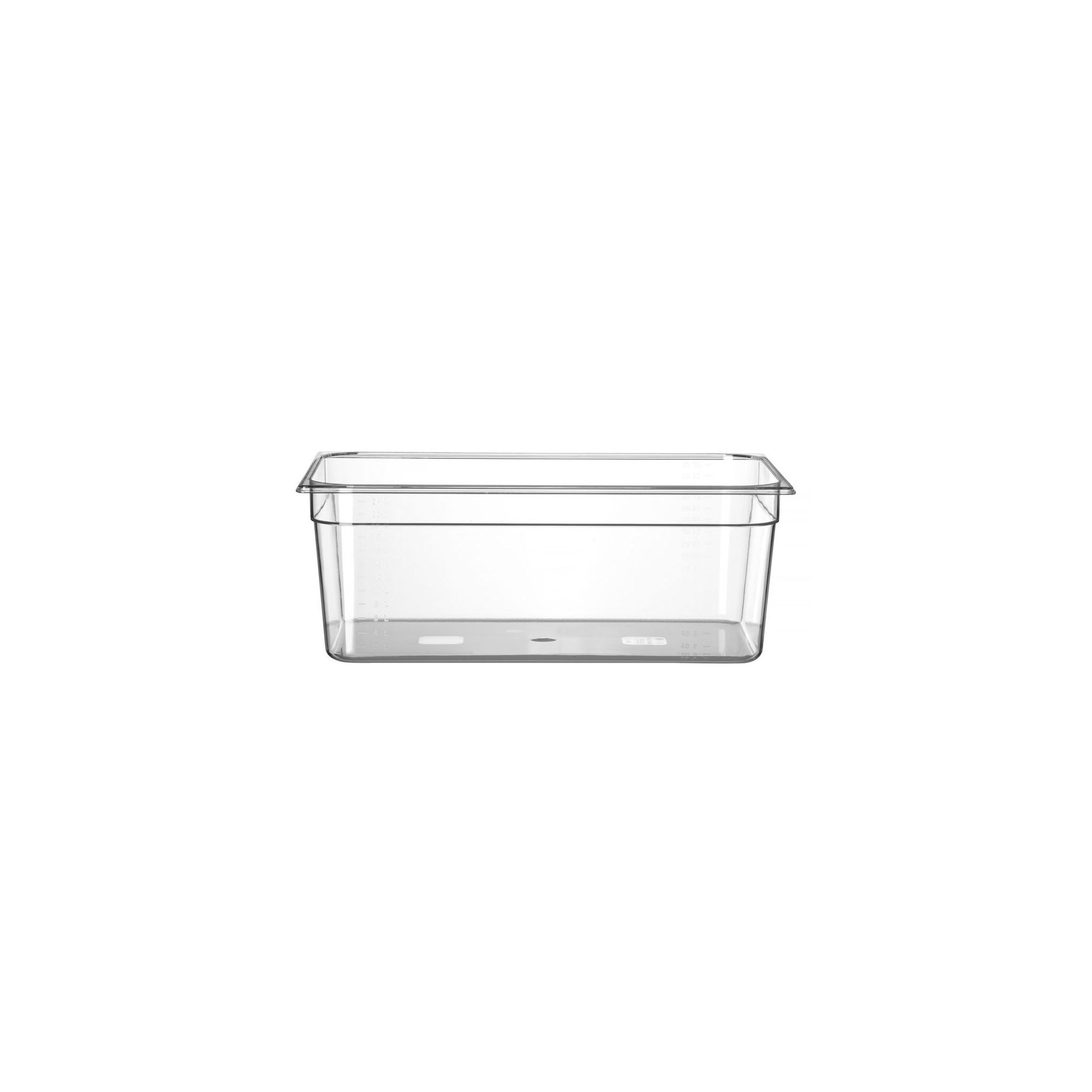 Gastronorm-Behälter 1/1, Profi Line, GN 1/1, 24L, Transparent, 530x325x(H)200mm