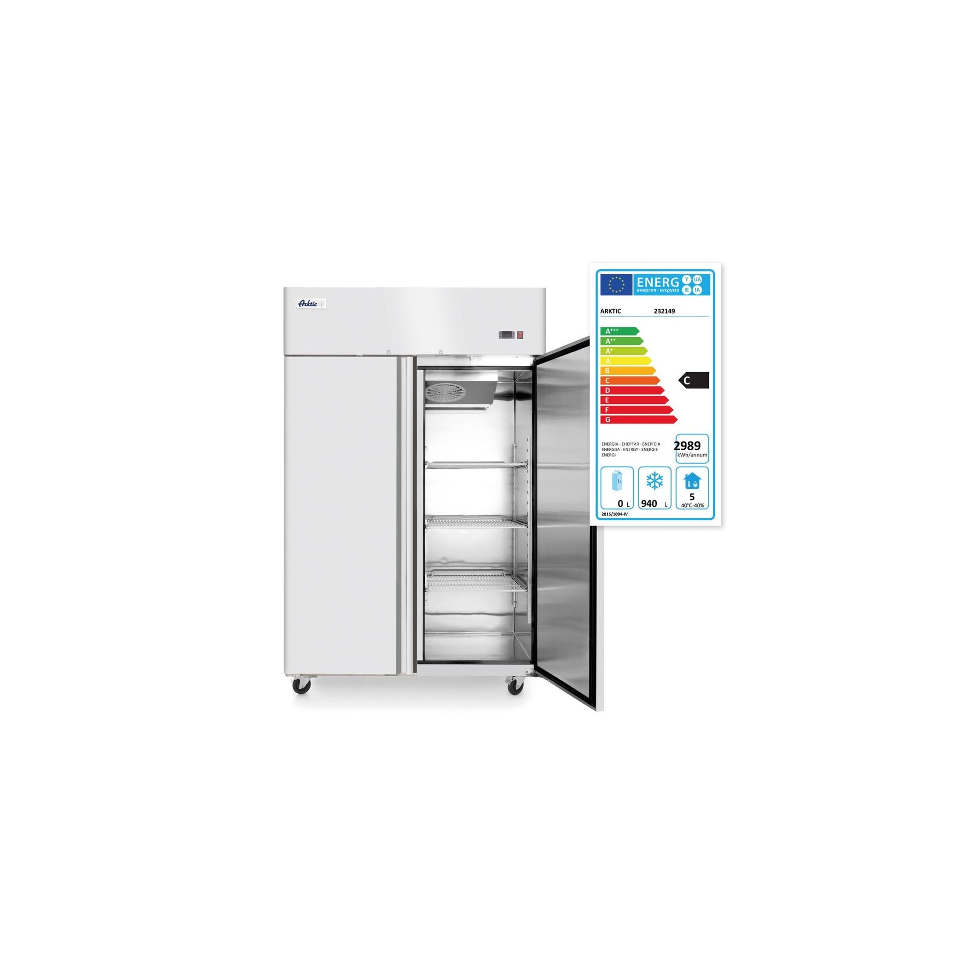 Tiefkühlschrank, zweitürig Profi Line 1240L Tiefkühlschrank, zweitürig Profi Line 1240L