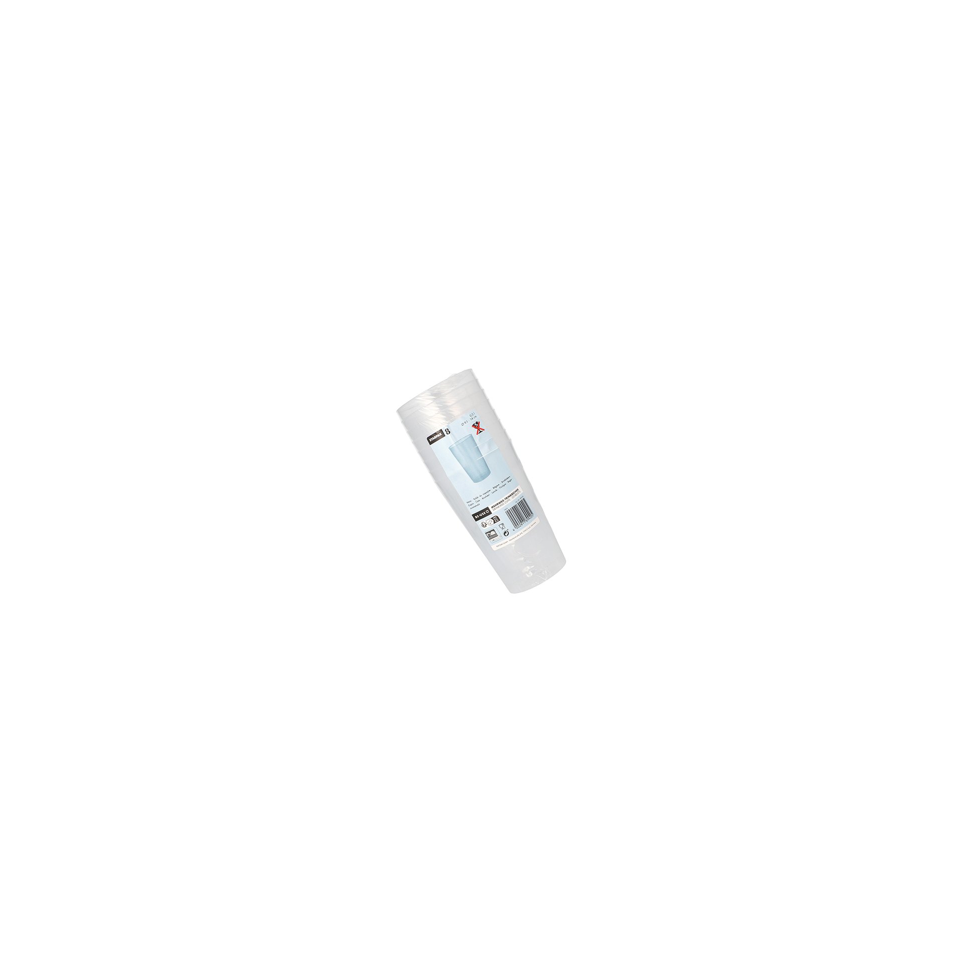 Mehrweg-Trinkbecher PP 0,5 l Ø 9,1 cm · 14 cm transluzent Mehrweg-Trinkbecher PP 0,5 l Ø 9,1 cm · 14 cm transluzent