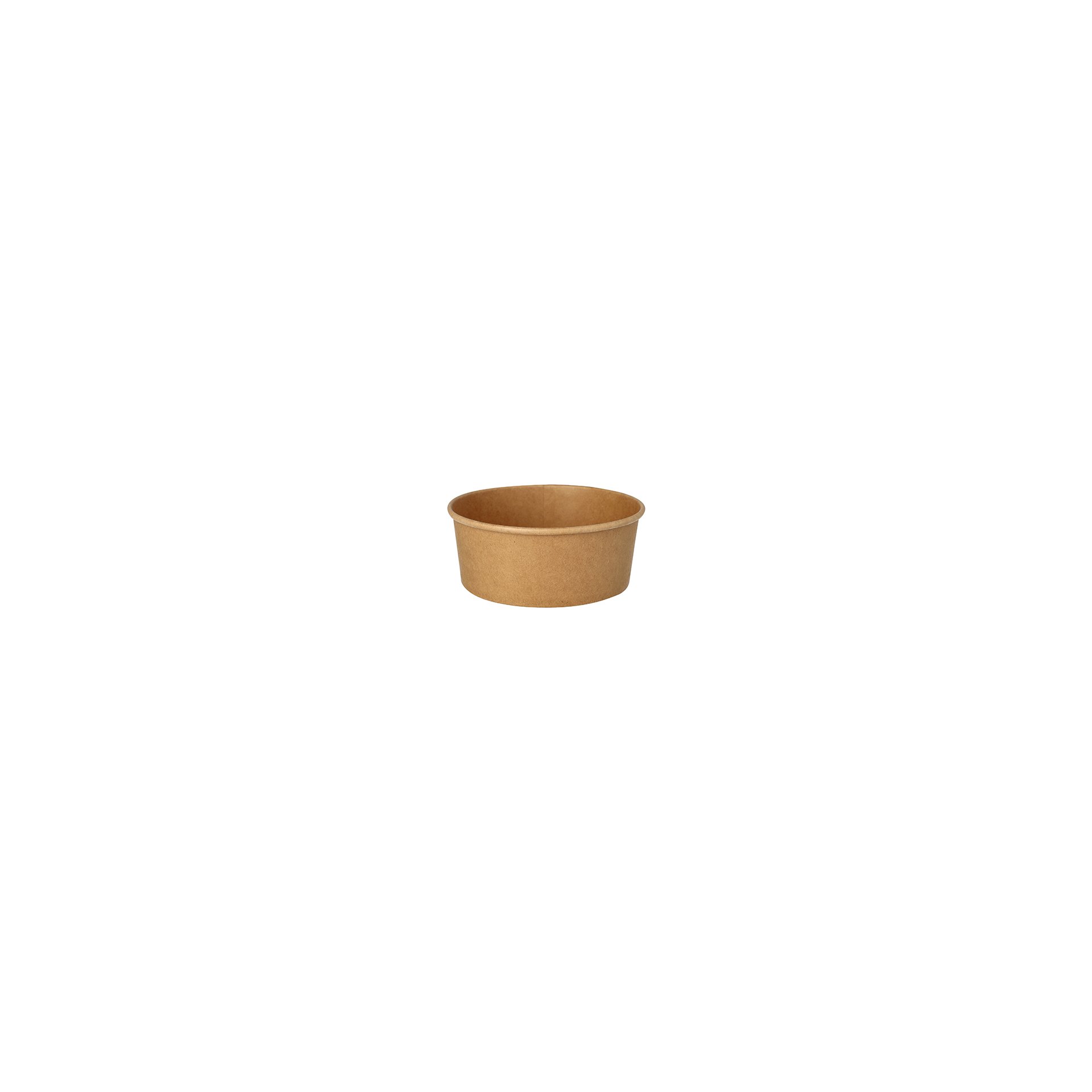Salatschalen, Pappe rund 750 ml Ø 15 cm · 6 cm braun Salatschalen, Pappe rund 750 ml Ø 15 cm · 6 cm braun
