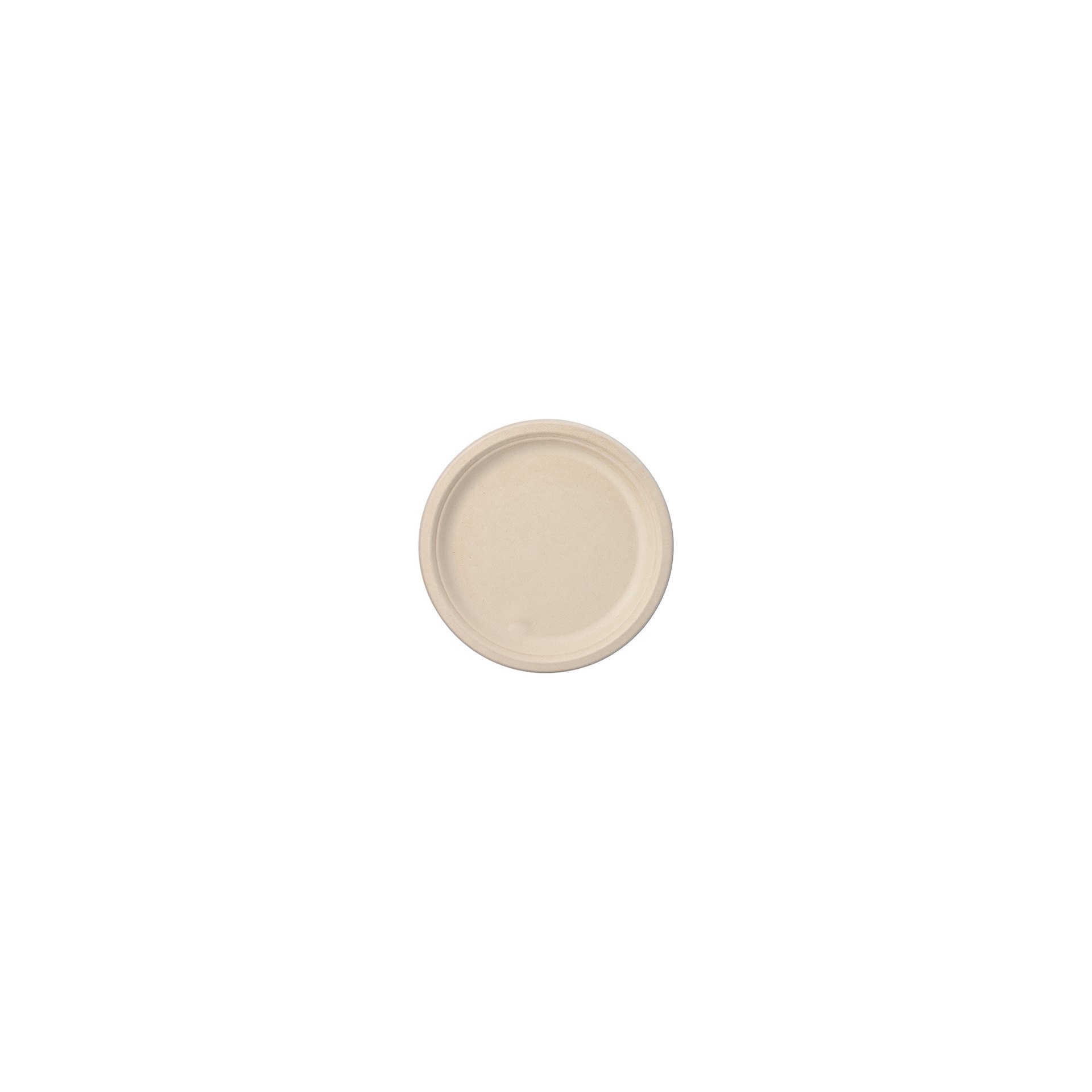Teller, Zuckerrohr "pure" ungeteilt Ø 26 cm · 2 cm natur Teller, Zuckerrohr "pure" ungeteilt Ø 26 cm · 2 cm natur