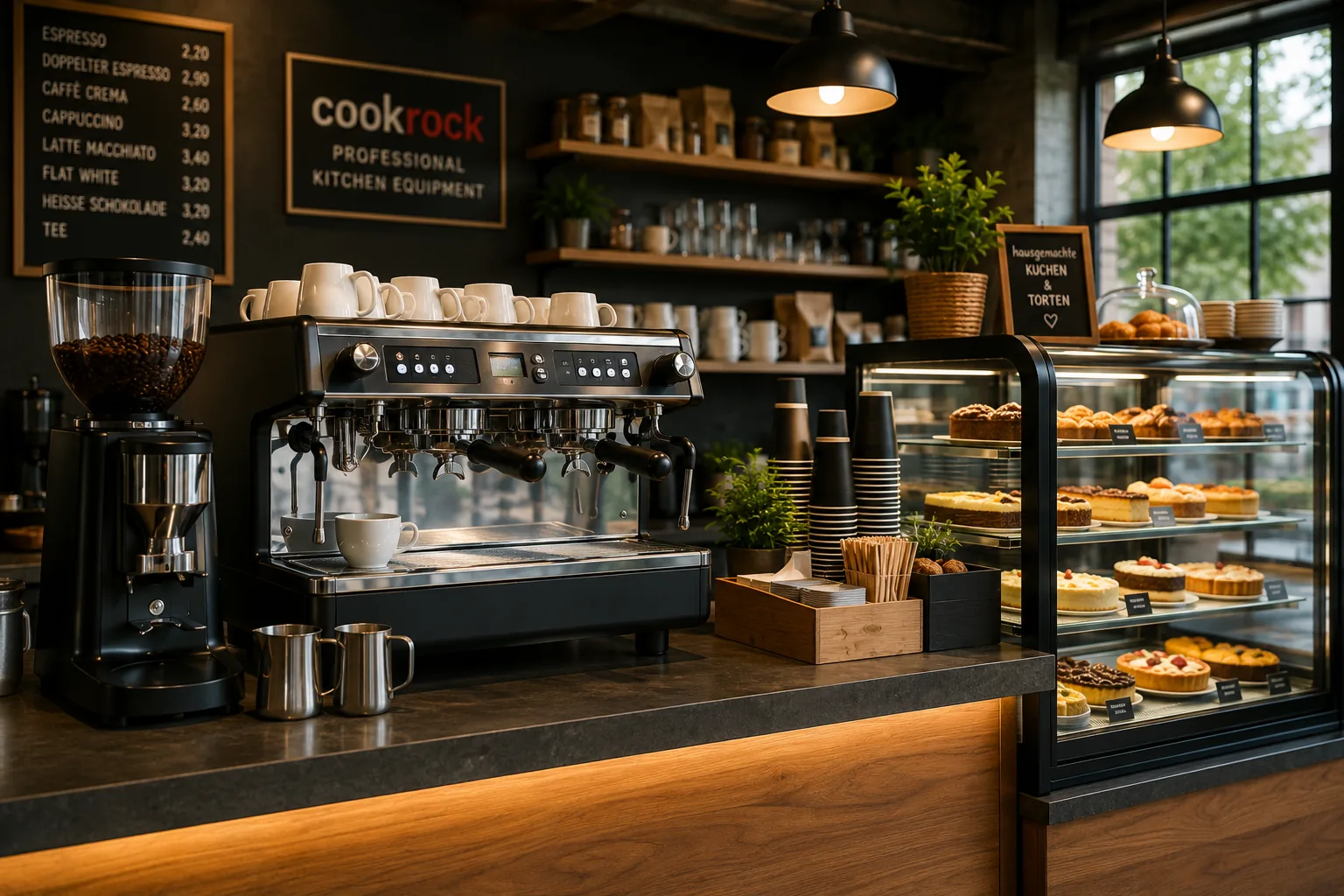 Cafébedarf und Caféausstattung für Gastronomie, Bäckerei und Bistro