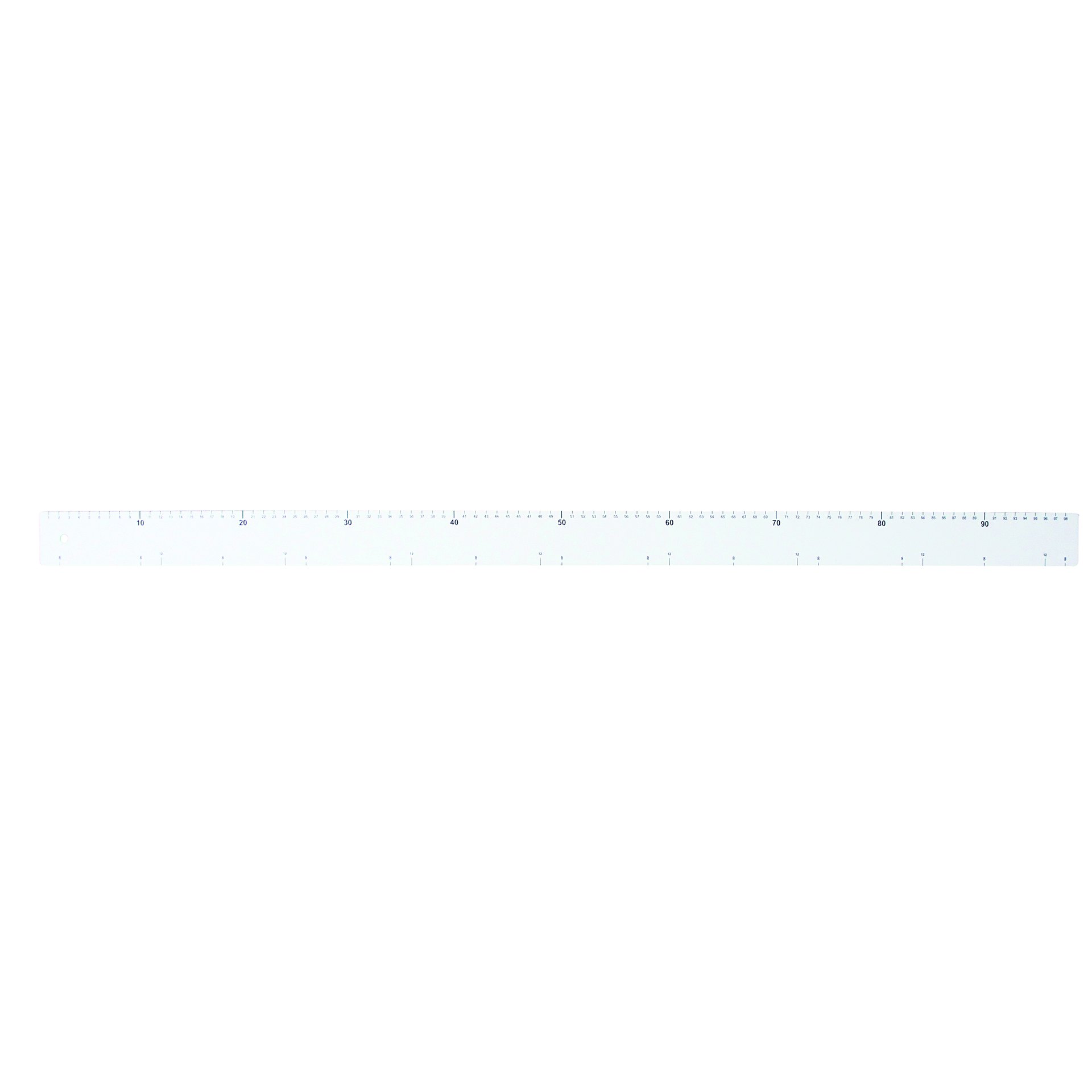 Backlineal, 980 x 50 x 2 mm, flexibel Backlineal, 980 x 50 x 2 mm, flexibel