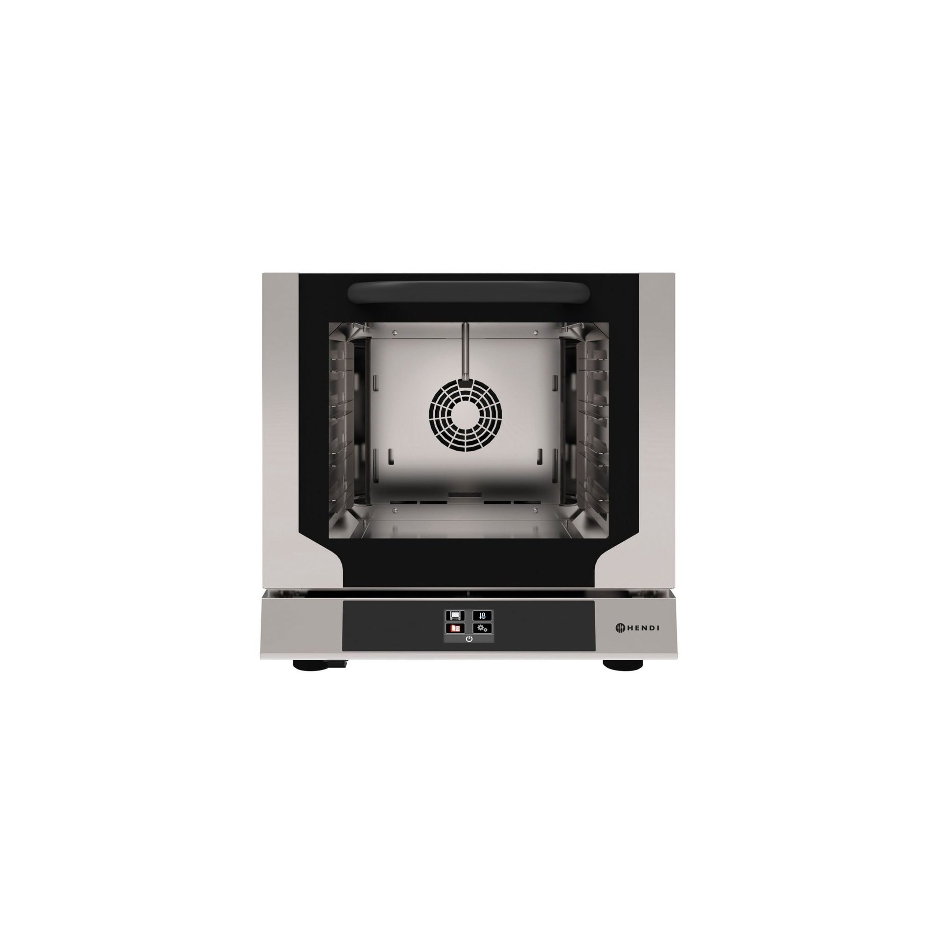 Konvektionsofen kompakt Touch mit Beschwadung, 220-240V/3150W, 590x709x(H)589mm Konvektionsofen kompakt Touch mit Beschwadung, 220-240V/3150W, 590x709x(H)589mm
