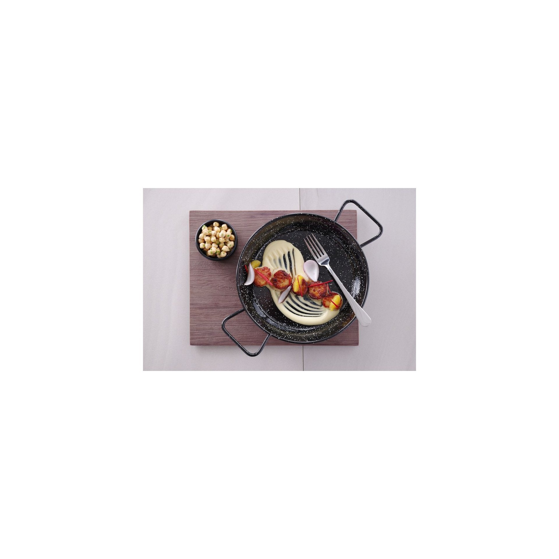 Paellapfanne emailliert, ⌀200x(H)36mm Paellapfanne emailliert, ⌀200x(H)36mm