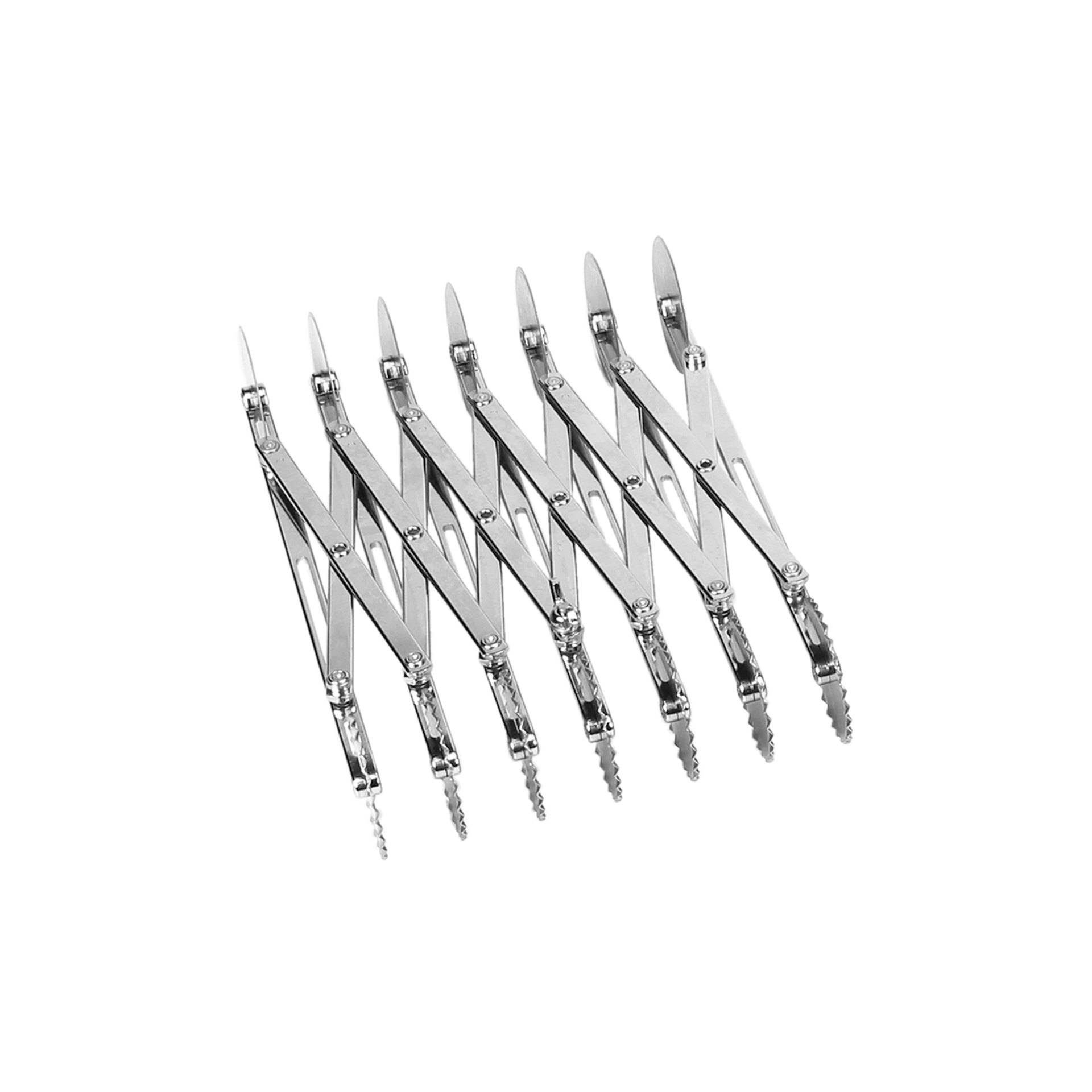 Teigschneider, doppelt 7 Rädchen Teigschneider, doppelt 7 Rädchen