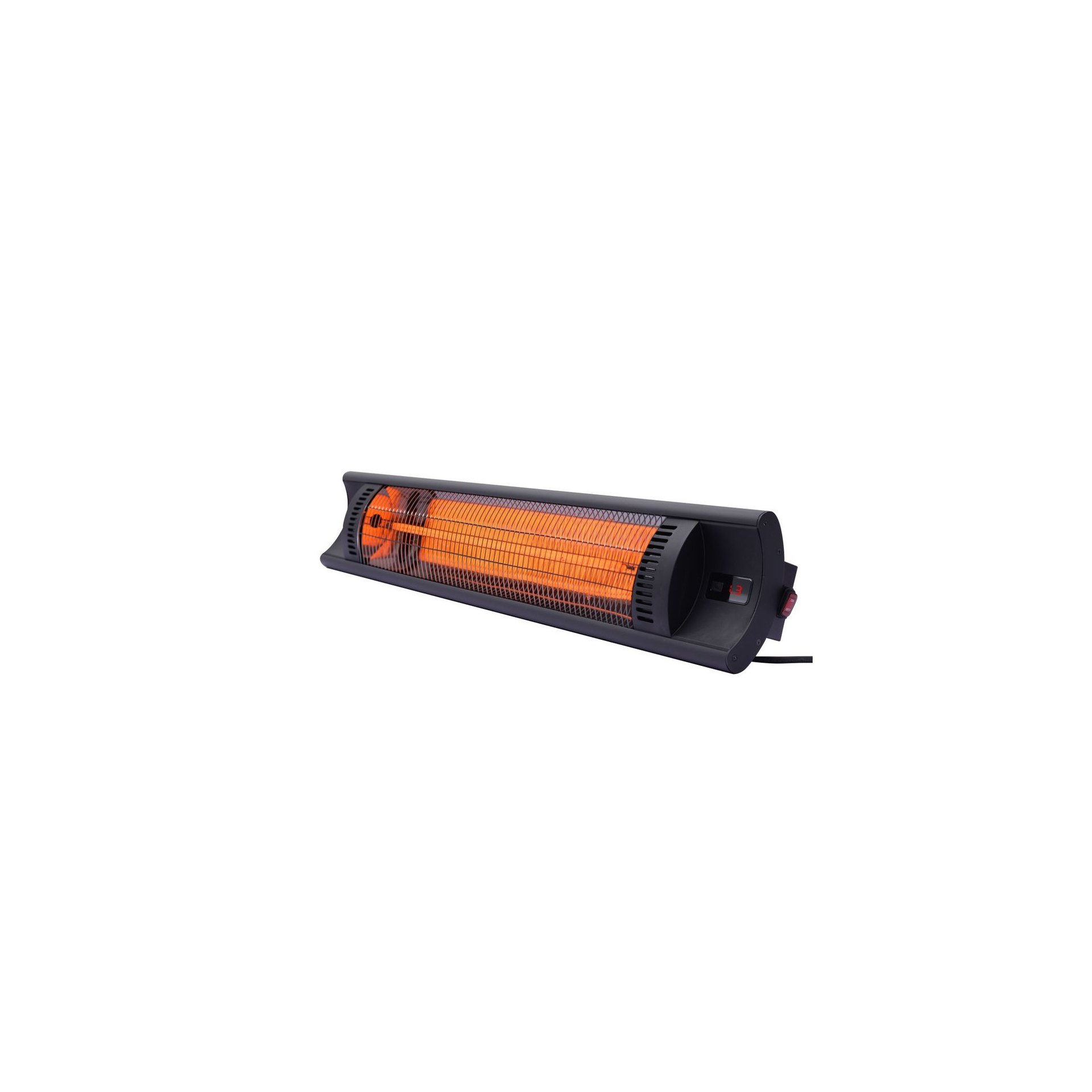 Infrarot-Heizgerät "Bola", Schwarz, 230V/2500W, 912x185x(H)174mm Infrarot-Heizgerät "Bola", Schwarz, 230V/2500W, 912x185x(H)174mm