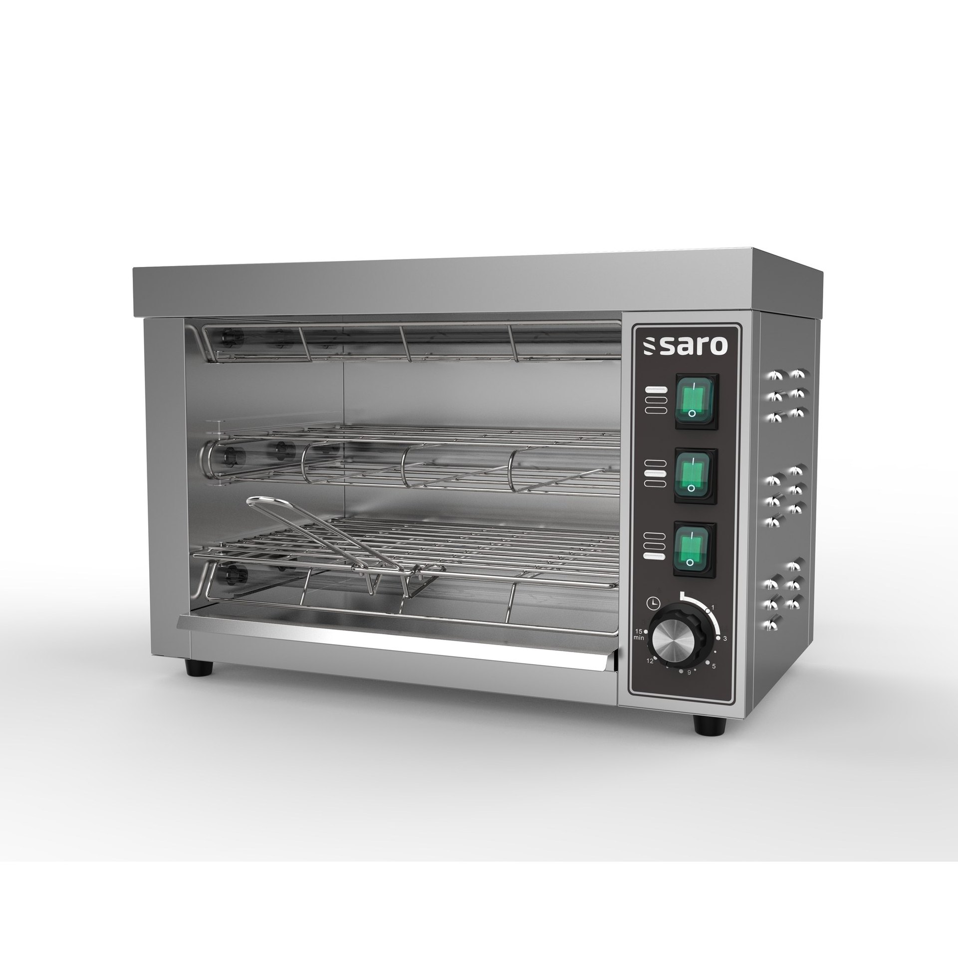 Doppelter Quarzröhren-Toaster Modell ALIVA
