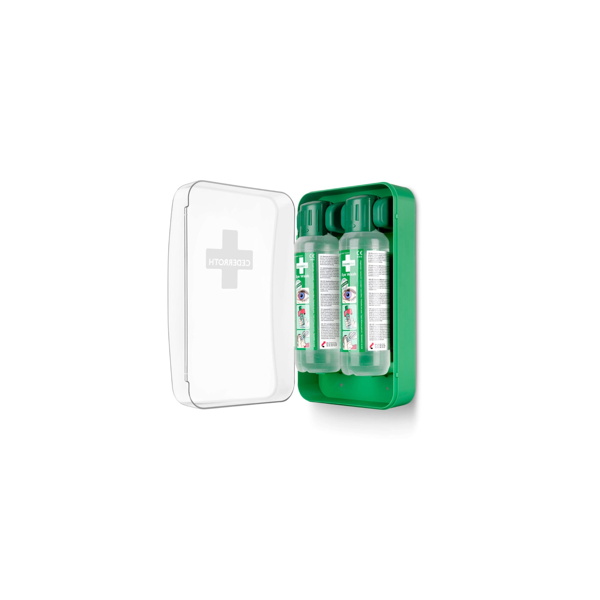 "Cederroth" Augendusche 29,6 cm x 19,2 cm "Eye-Wash-Cabinet" inkl. 2 Flaschen (500ml) "Cederroth" Augendusche 29,6 cm x 19,2 cm "Eye-Wash-Cabinet" inkl. 2 Flaschen (500ml)