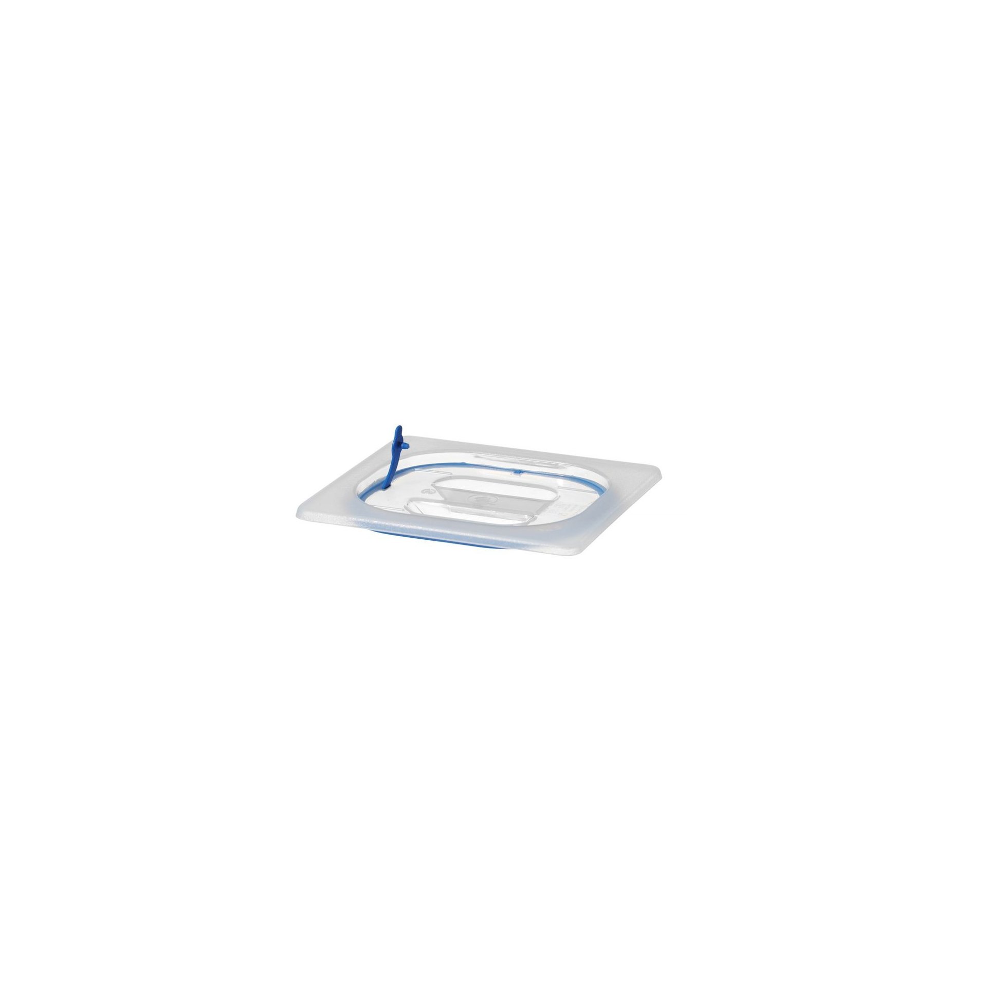 Gastronorm Deckel, luftdicht verschließbar, GN 1/6, Transparent, 176x162mm Gastronorm Deckel, luftdicht verschließbar, GN 1/6, Transparent, 176x162mm