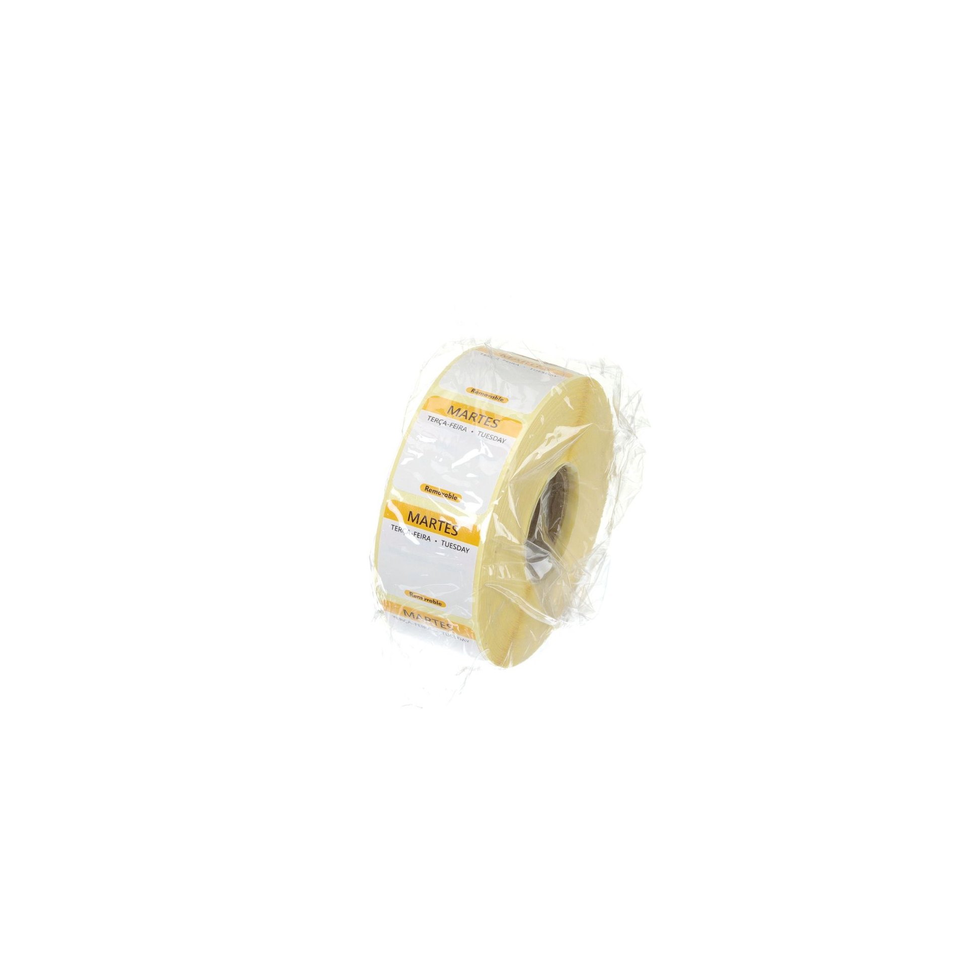 Täglich anwendbare Lebensmittelsicherheitsetiketten, für den Mehrfachgebrauch, leicht zu entfernen , Gelb, 1000 Stk., 25x25x(H)mm