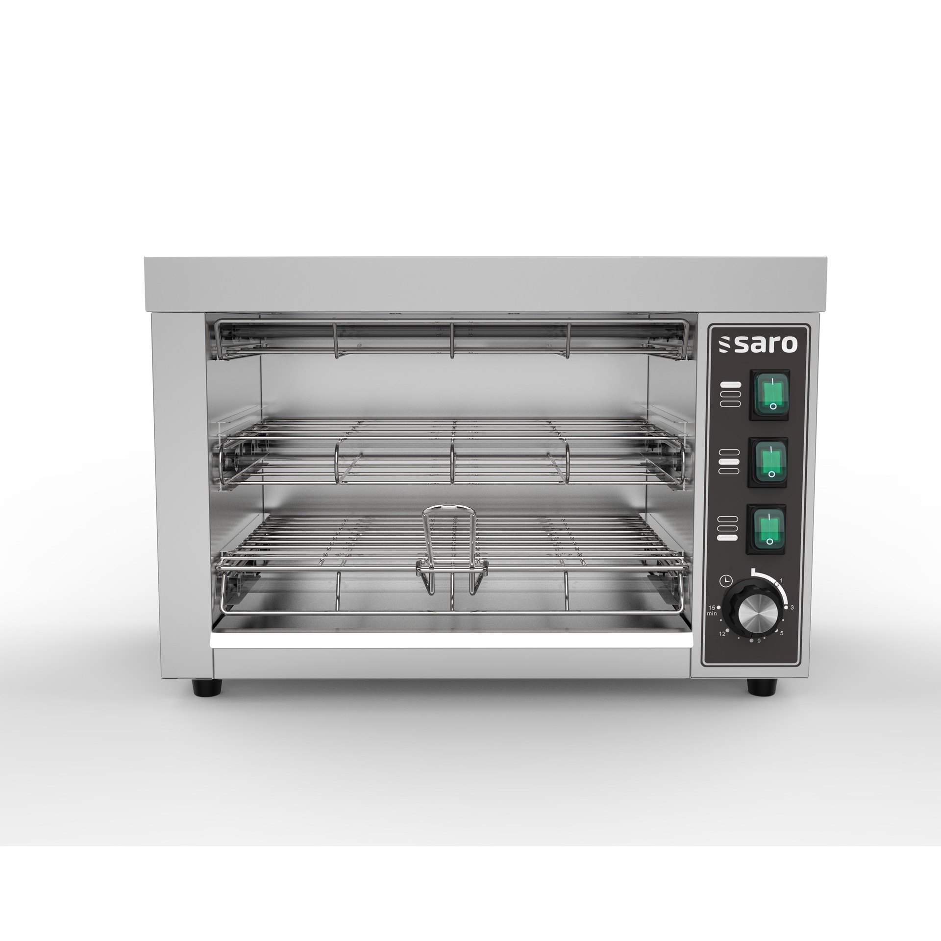 Doppelter Quarzröhren-Toaster Modell ALIVA