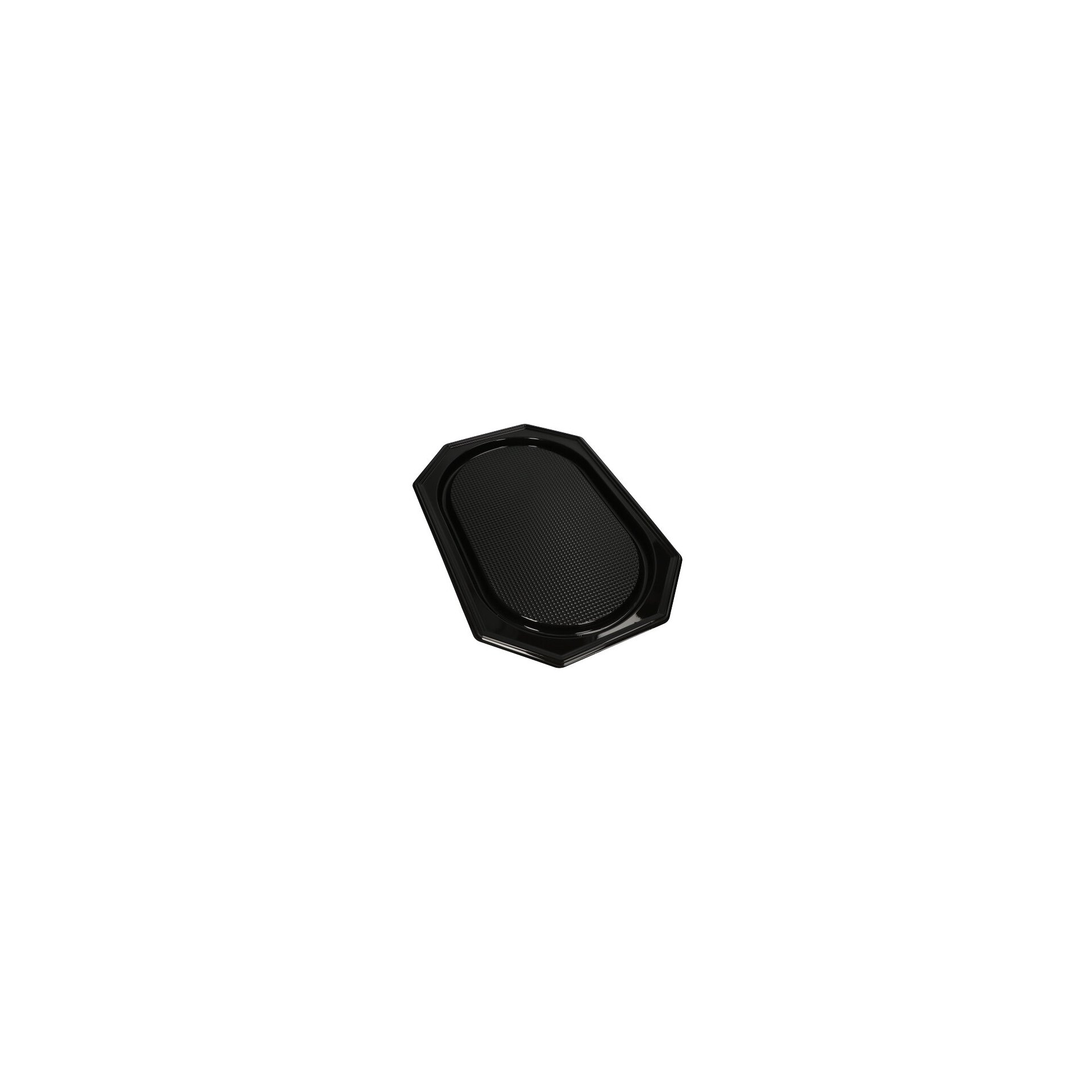 Servierplatten, PET 54 cm x 35 cm schwarz